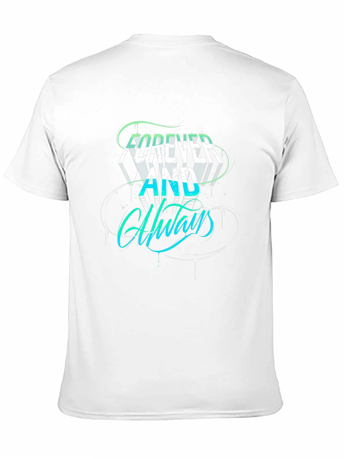 Forever and Always Graphic Tee - Black