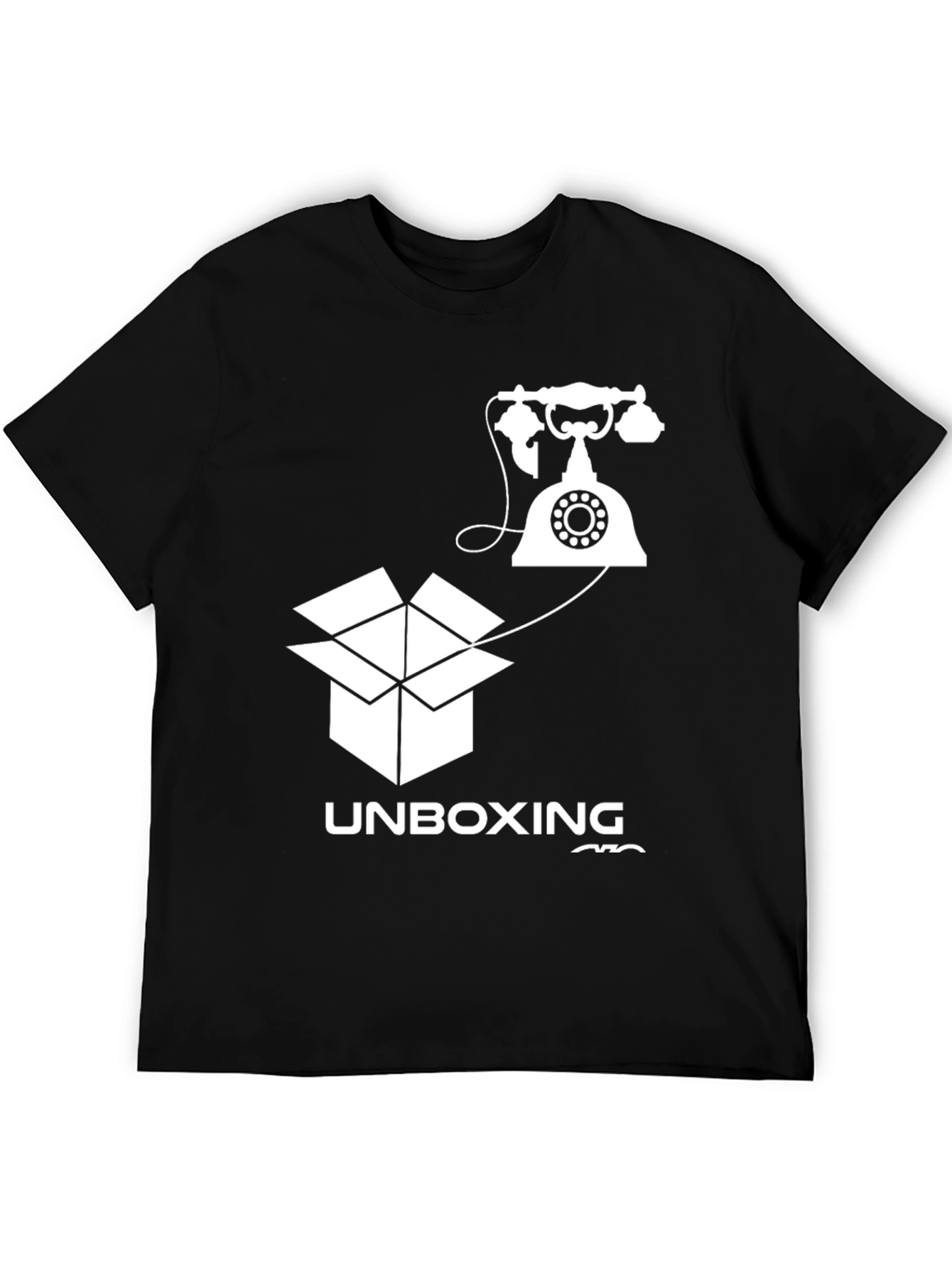 Unboxing Telephone Graphic Tee - Retro Call