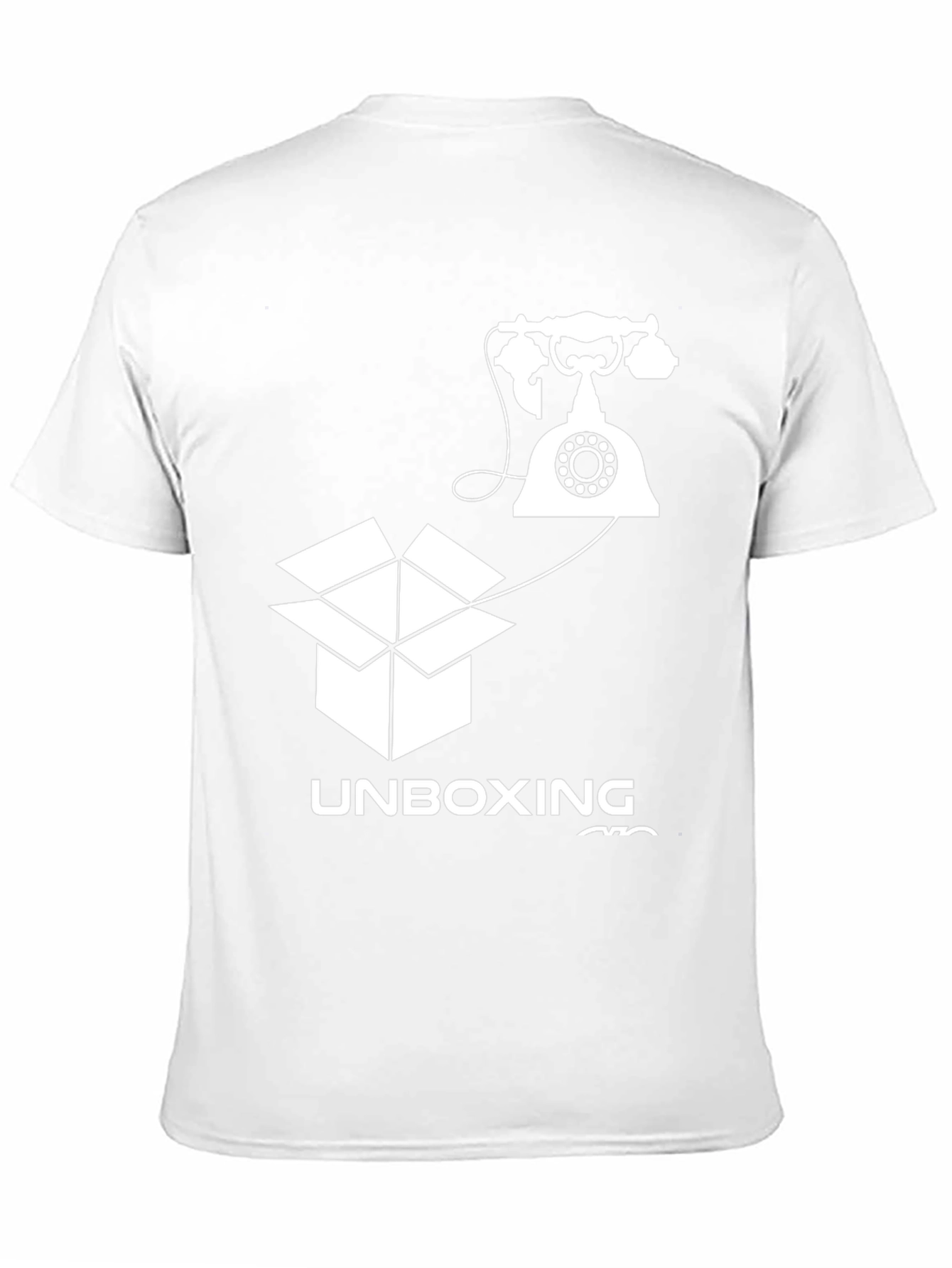 Unboxing Telephone Graphic Tee - Retro Call