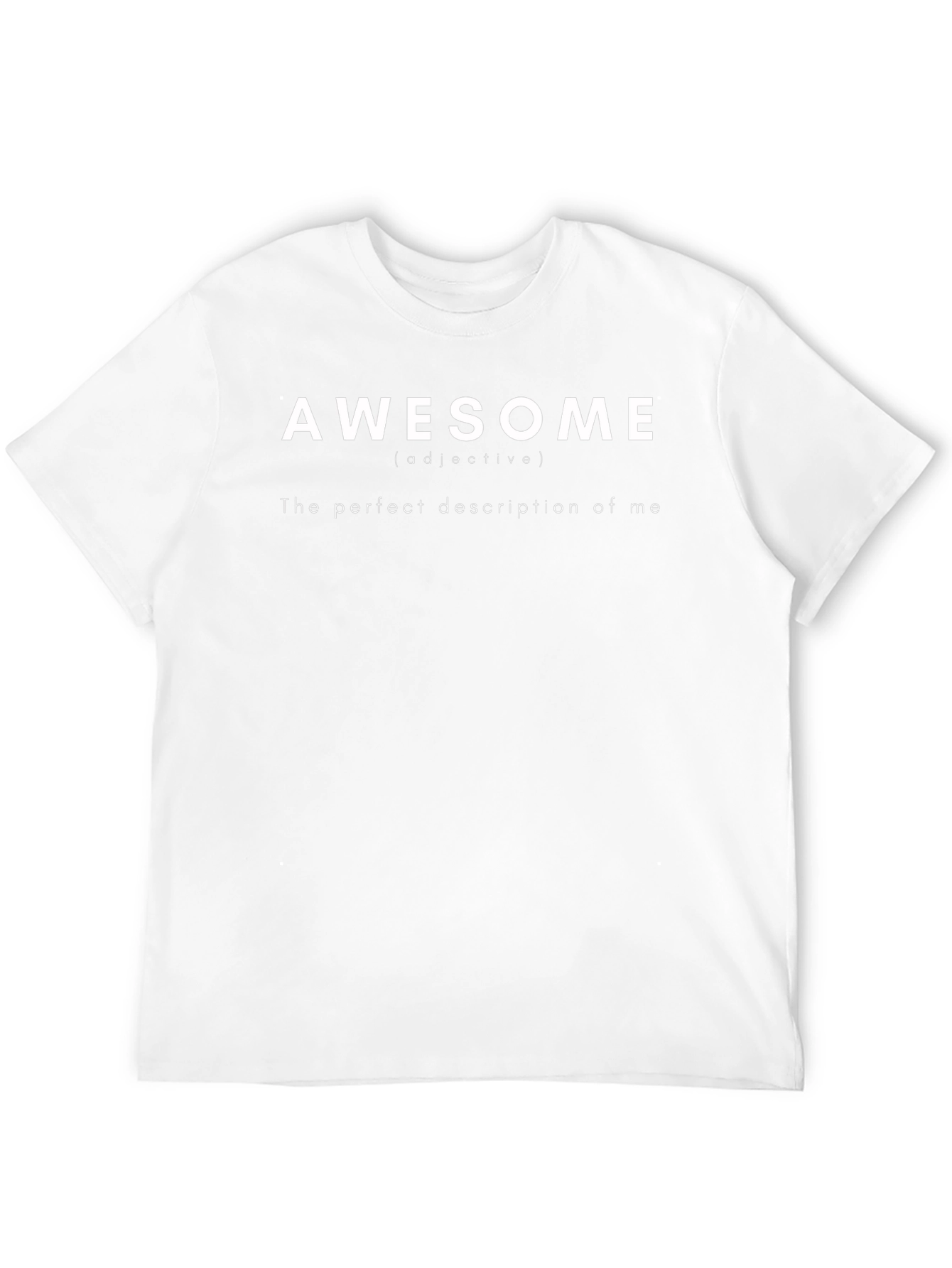 Awesome Definition Black T-Shirt