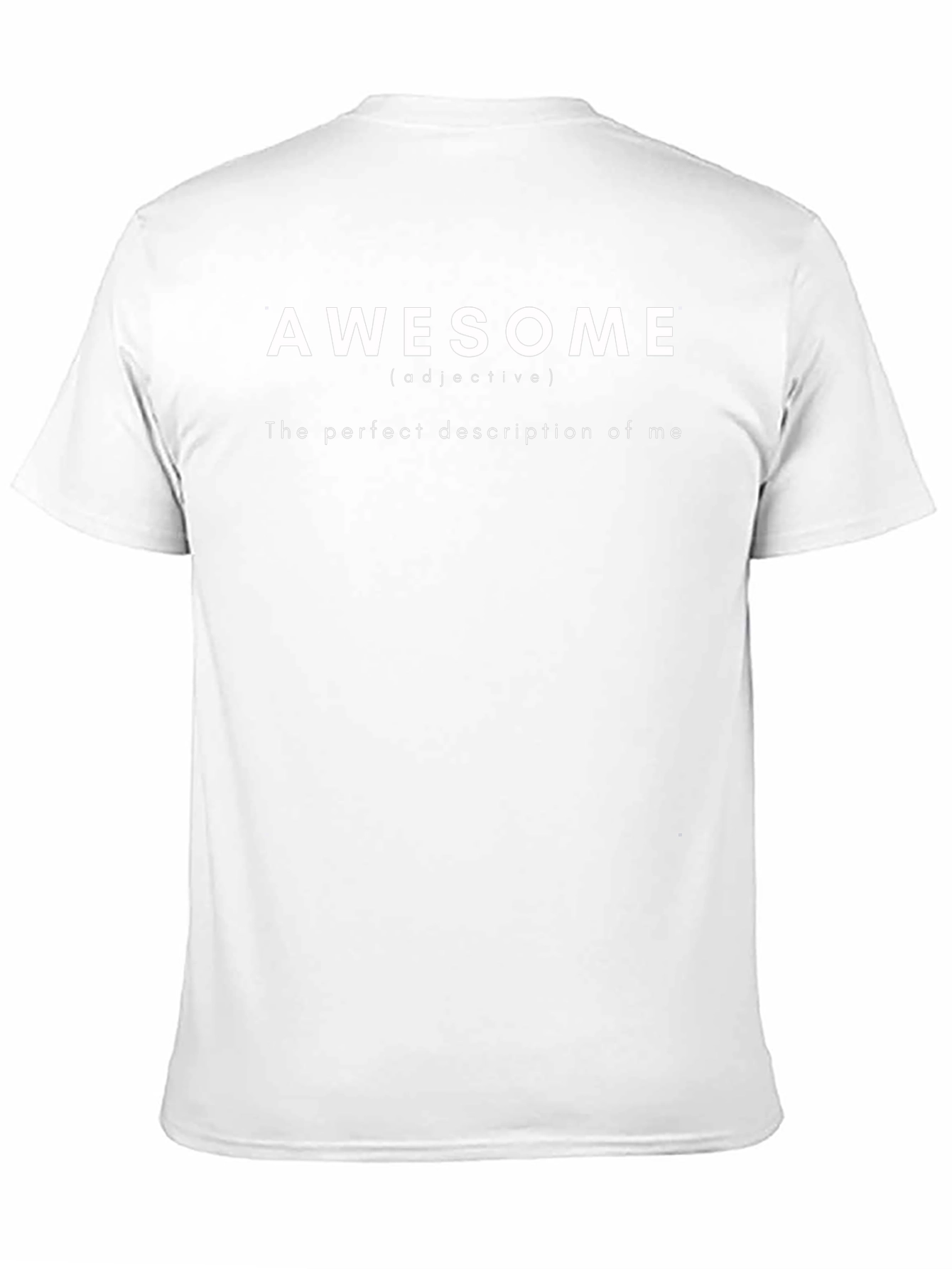 Awesome Definition Black T-Shirt