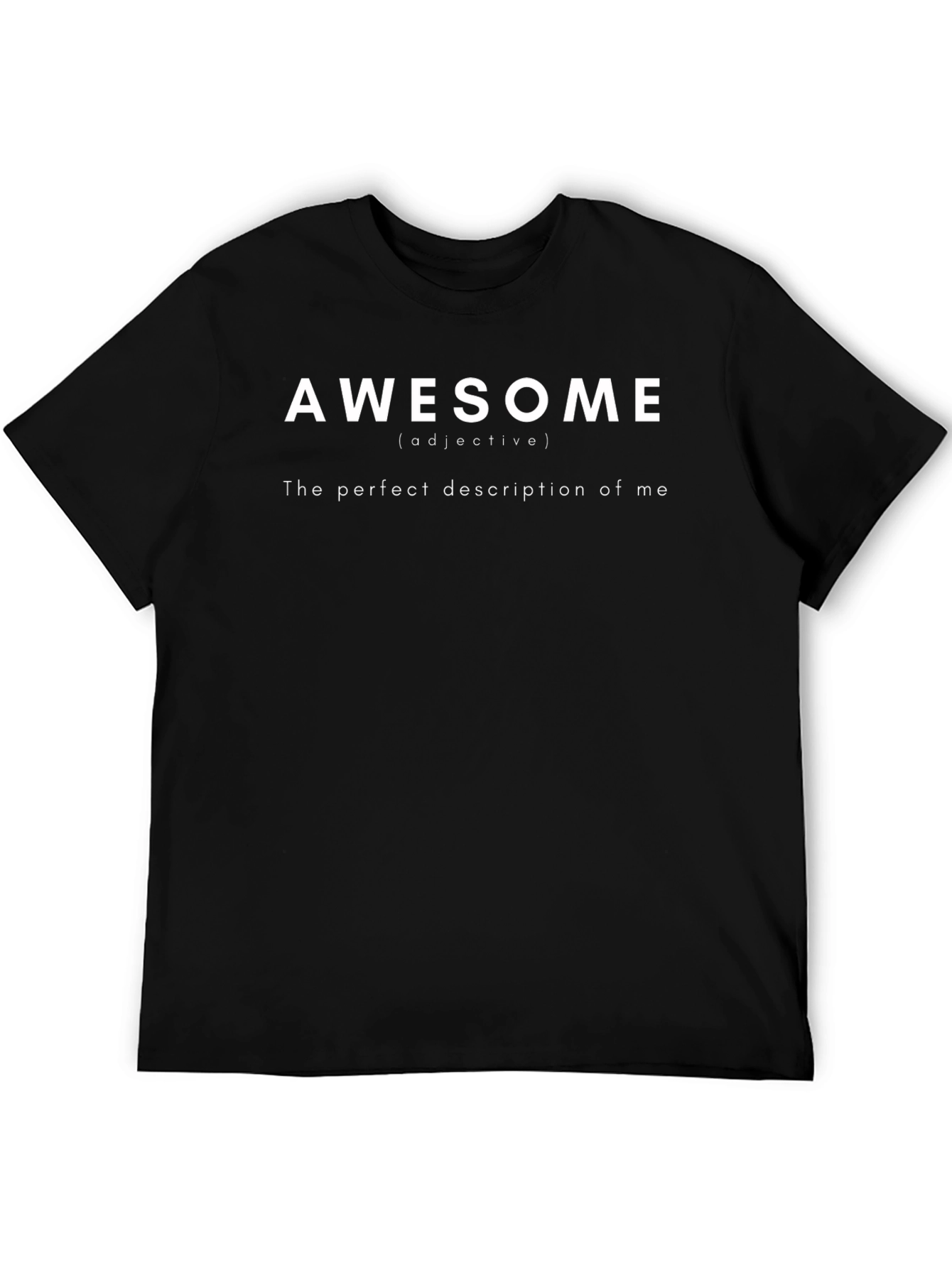 Awesome Definition Black T-Shirt