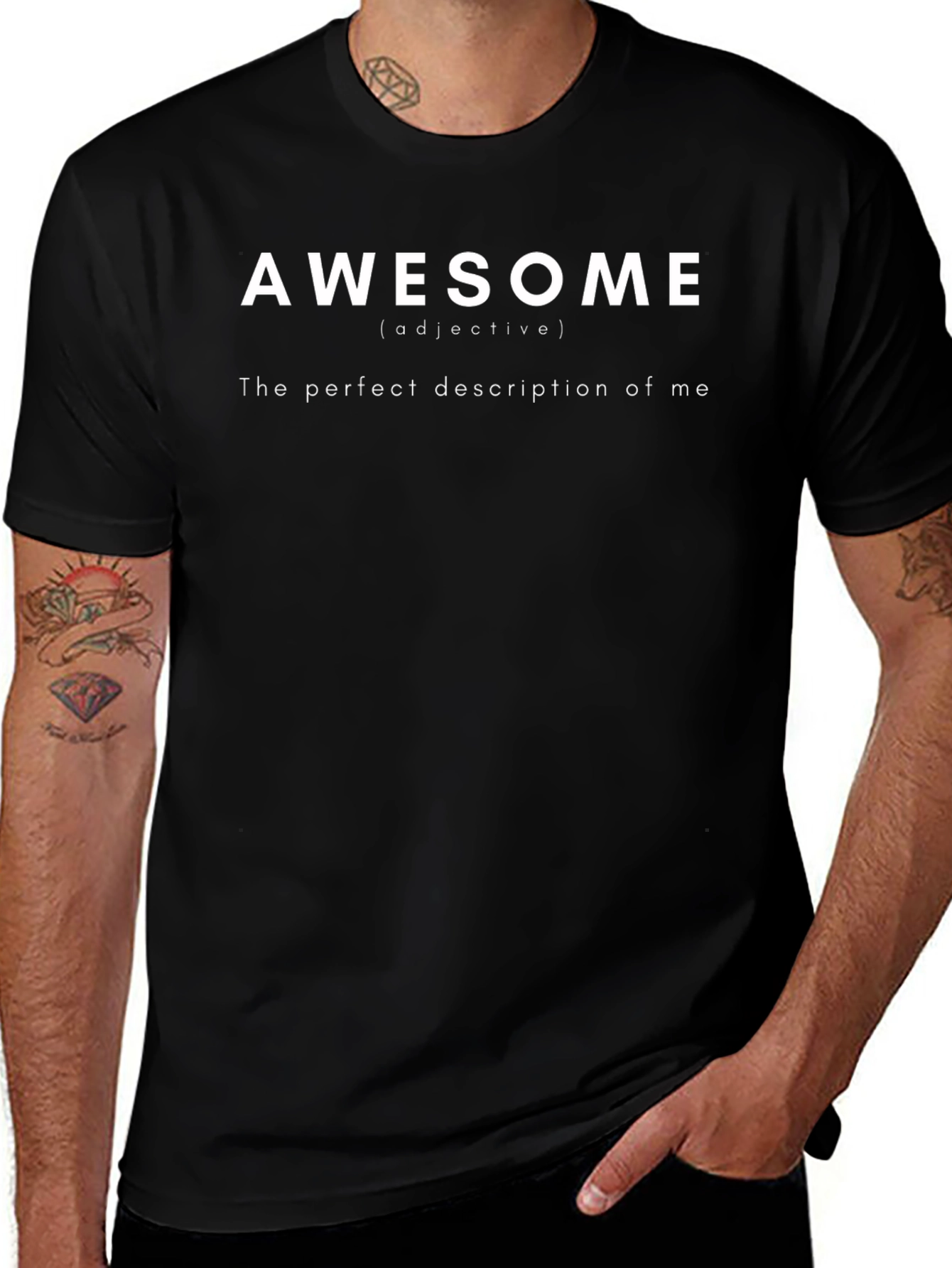Awesome Definition Black T-Shirt
