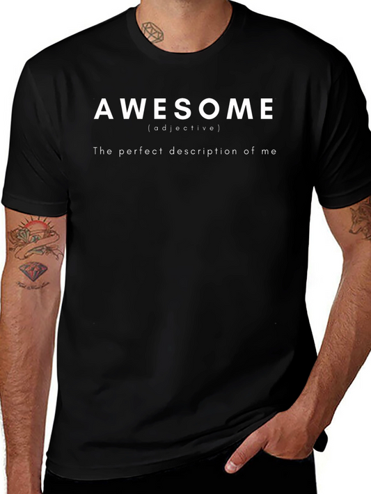 Awesome Definition Black T-Shirt
