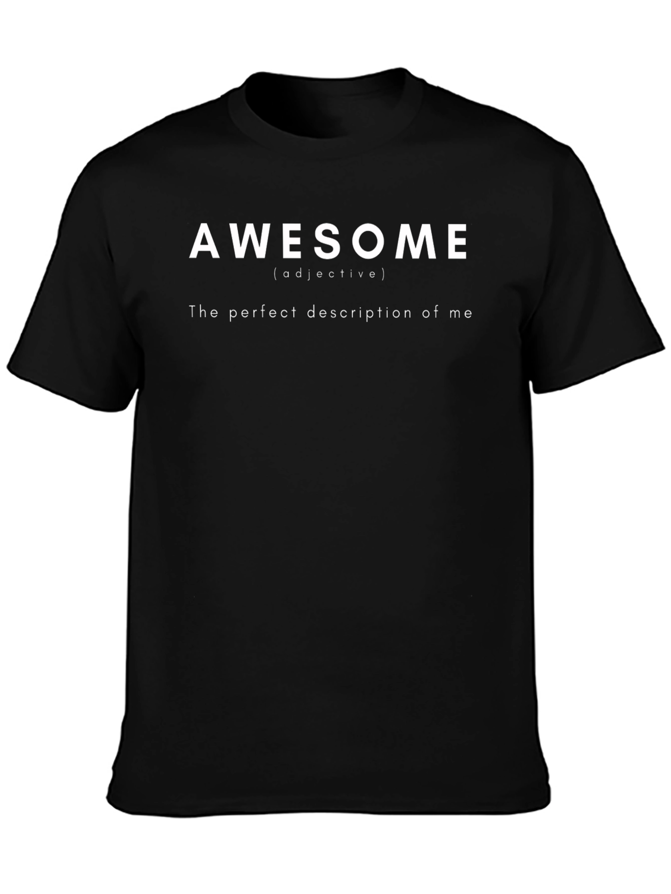 Awesome Definition Black T-Shirt