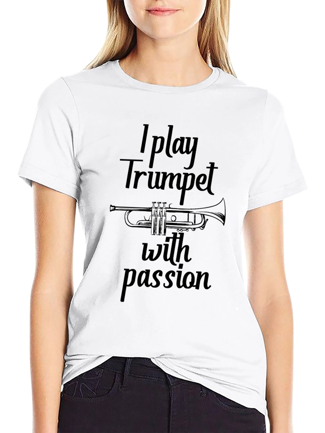 I Play Trumpet with Passion T-Shirt