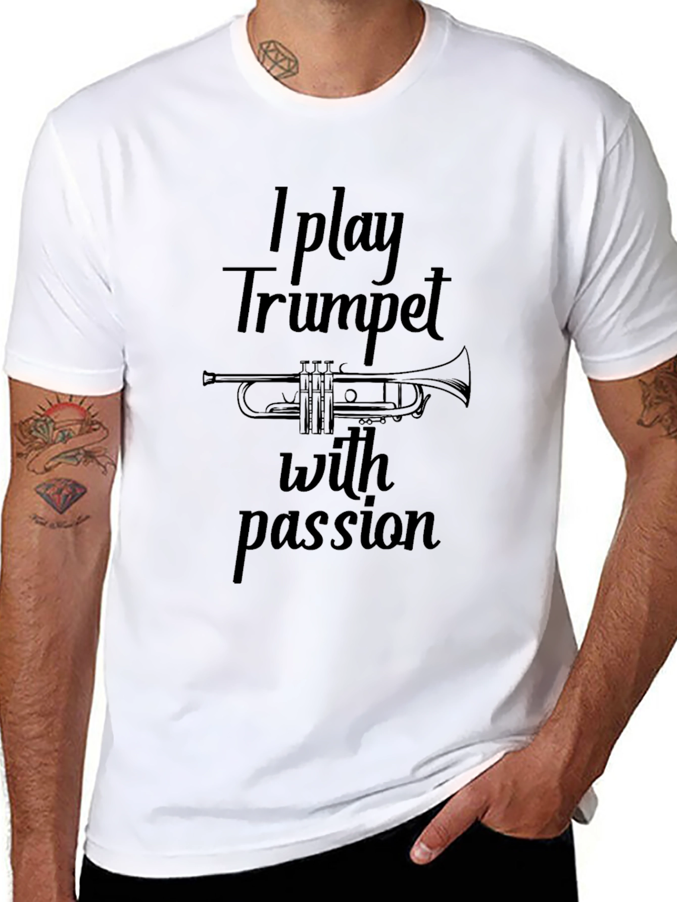 I Play Trumpet with Passion T-Shirt