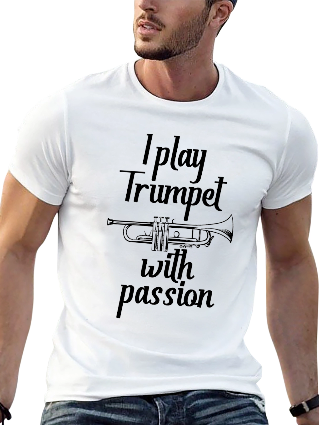 I Play Trumpet with Passion T-Shirt
