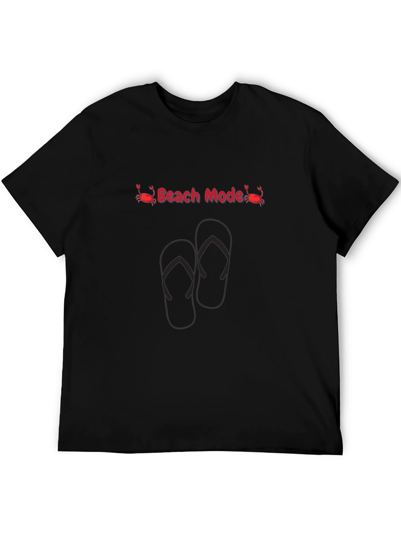 Beach Mode Graphic T-Shirt