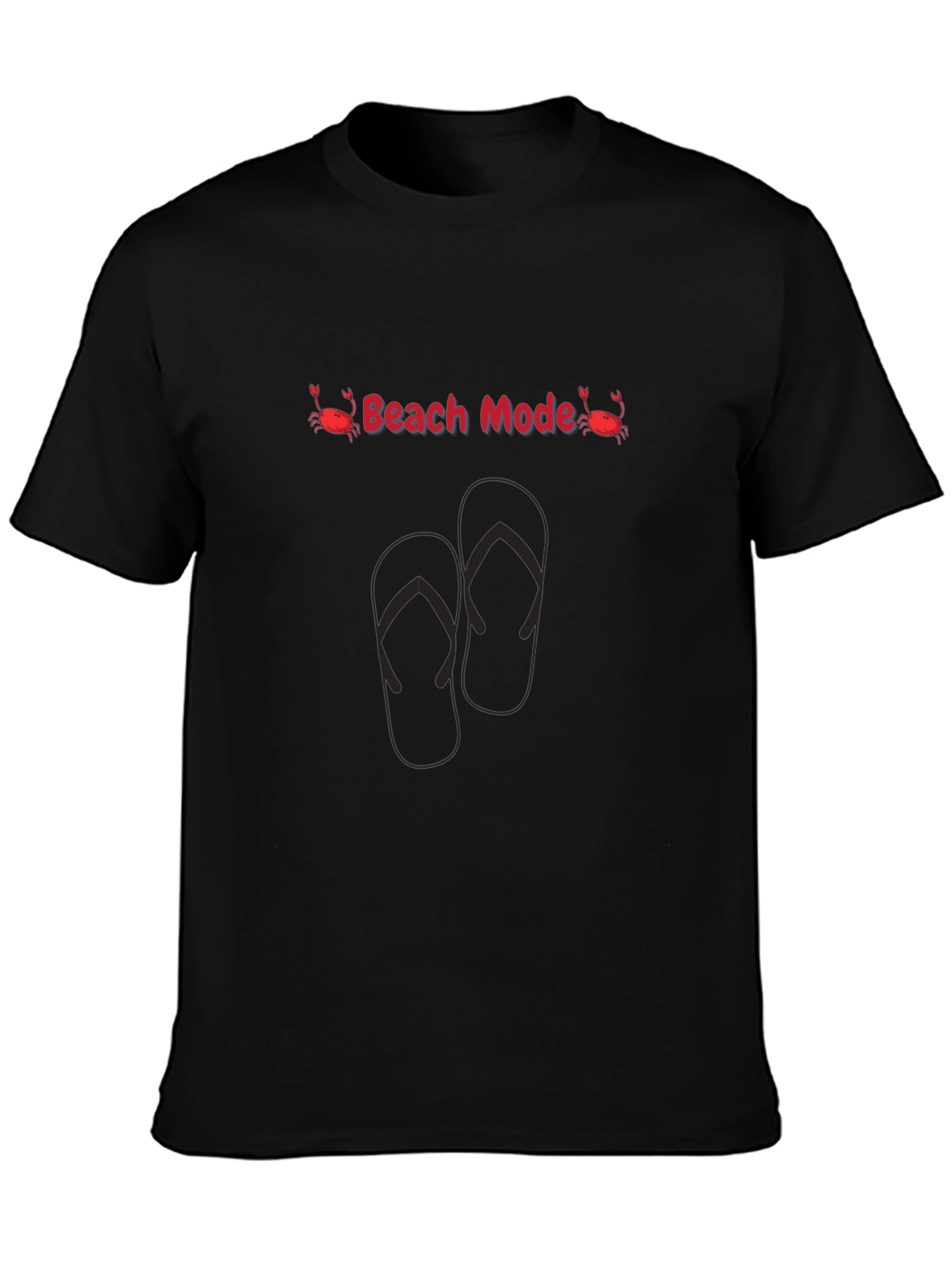 Beach Mode Graphic T-Shirt