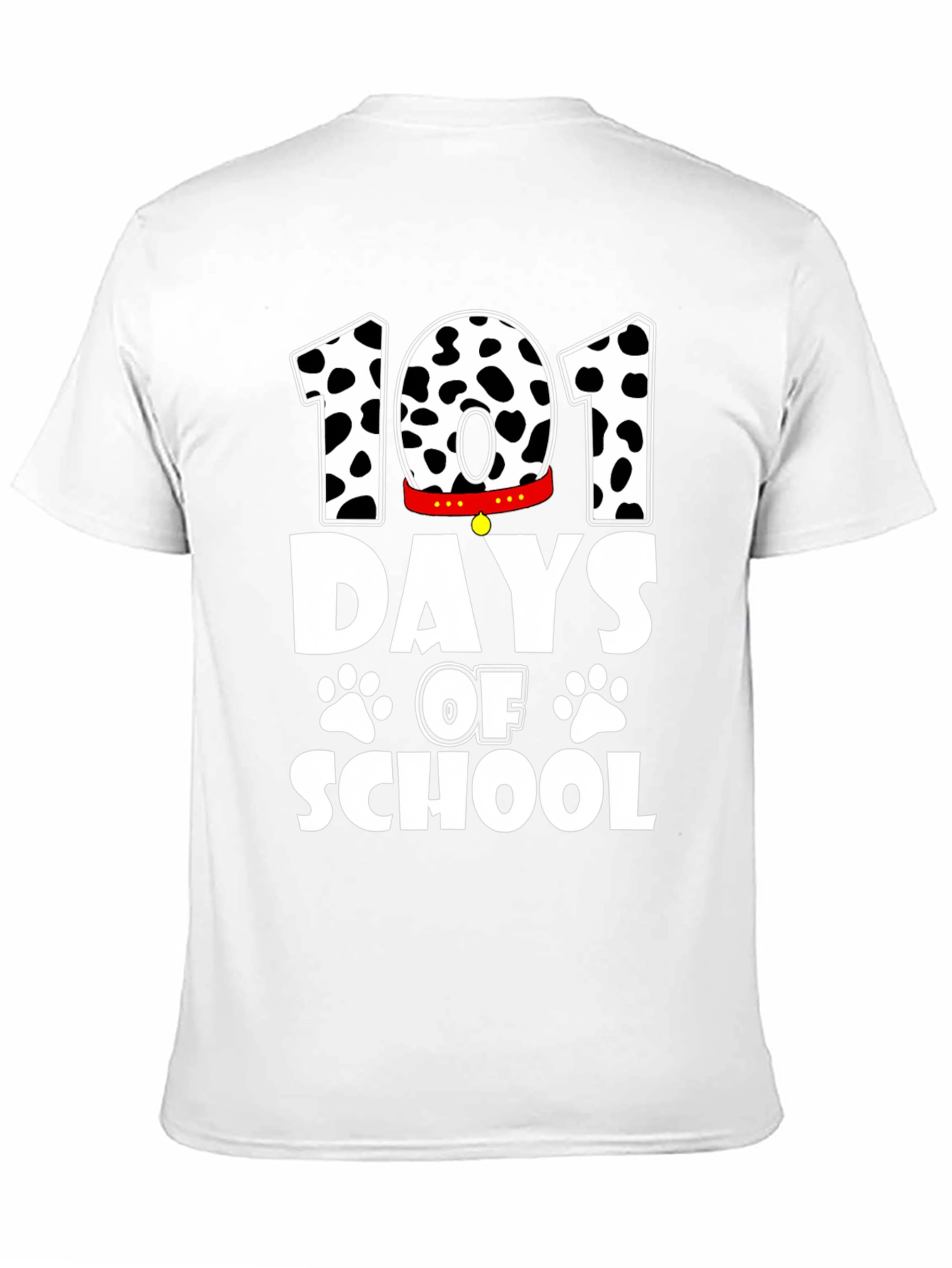 101 Days of School T-Shirt - Dalmatian Dog Design