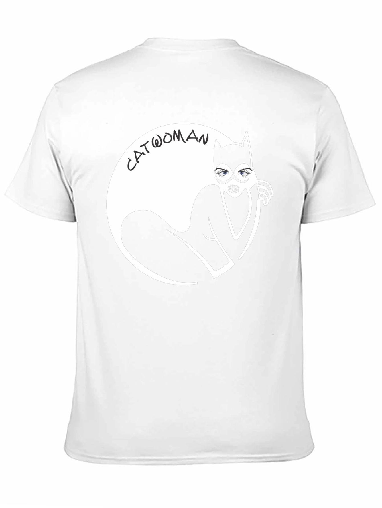 Catwoman Graphic T-Shirt - Black