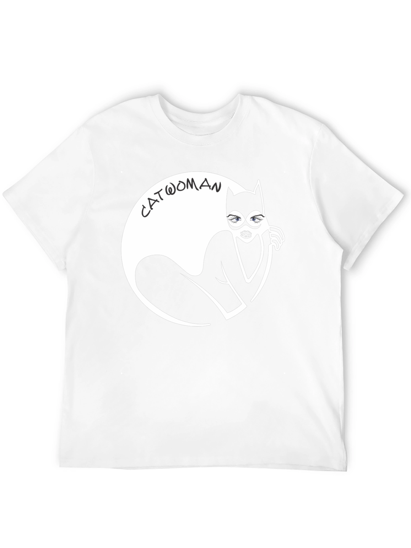 Catwoman Graphic T-Shirt - Black