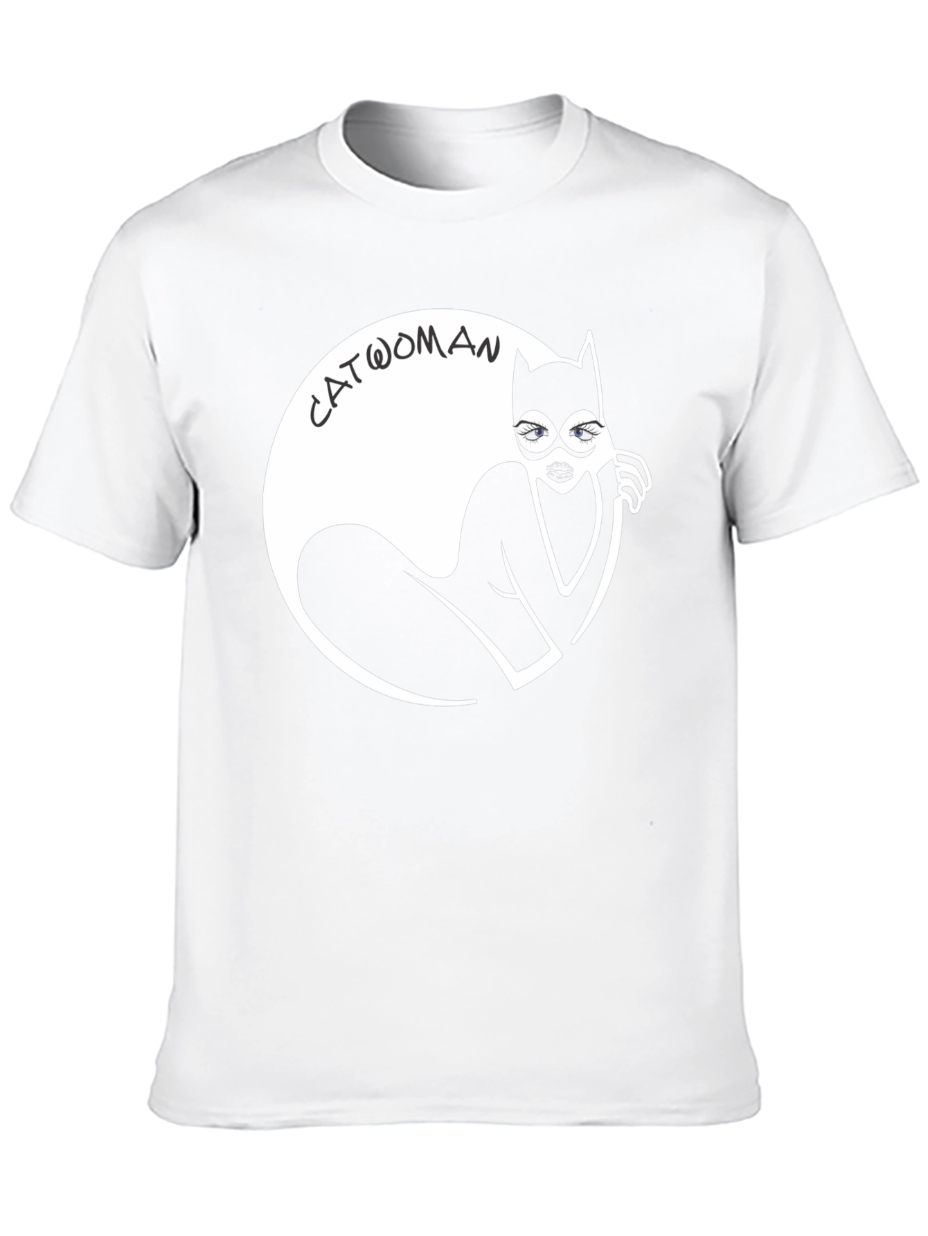 Catwoman Graphic T-Shirt - Black