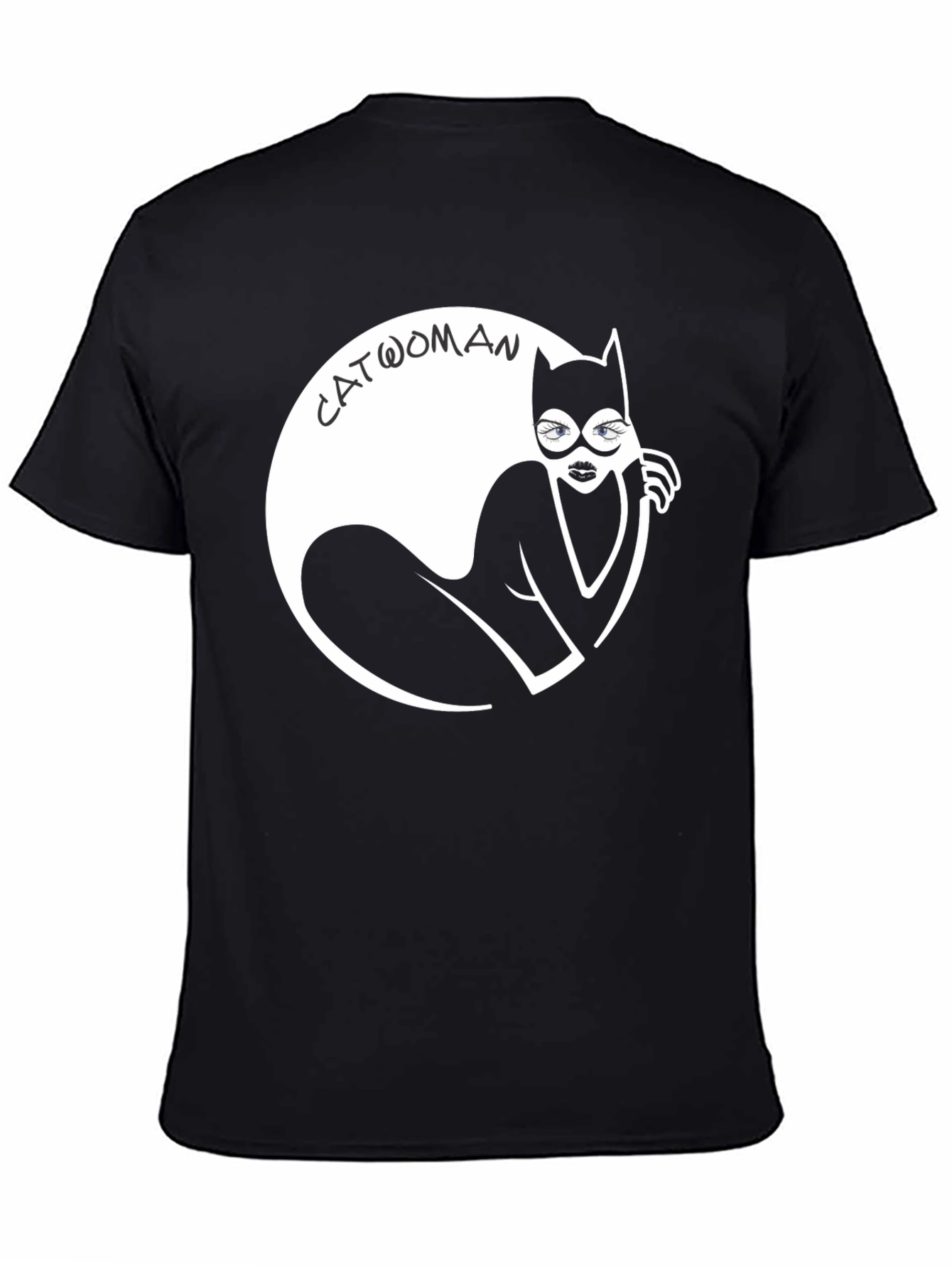 Catwoman Graphic T-Shirt - Black