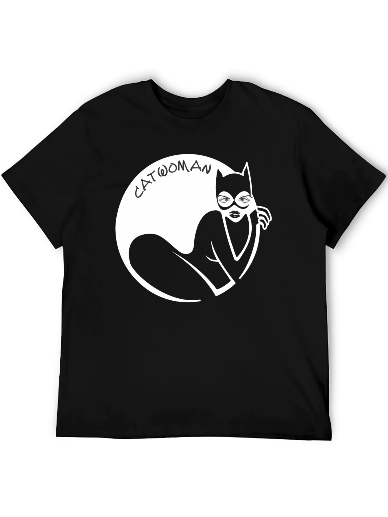 Catwoman Graphic T-Shirt - Black