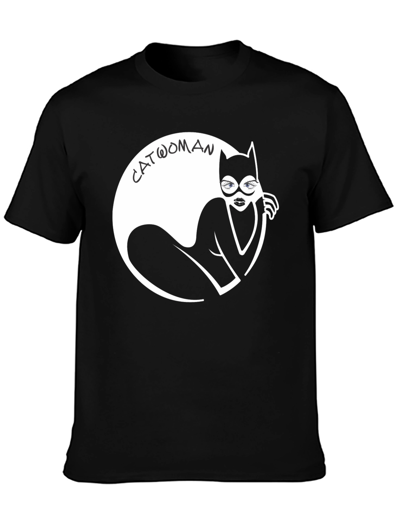 Catwoman Graphic T-Shirt - Black