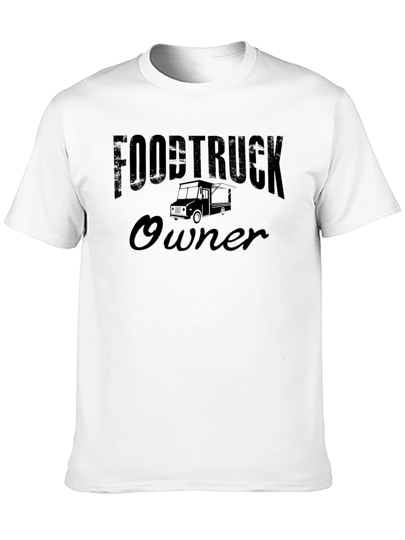 Food Truck Owner Graphic Tee - Black