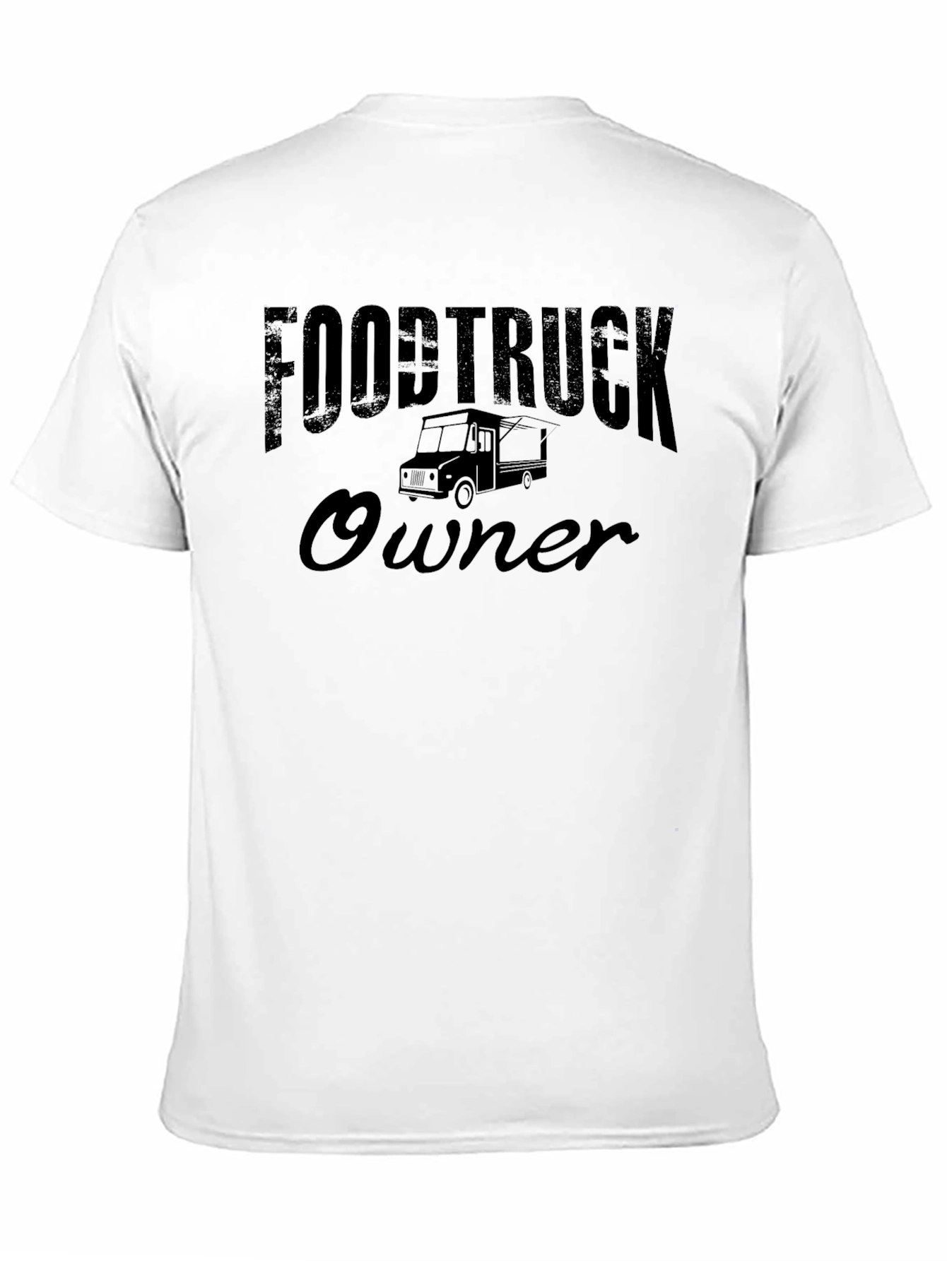 Food Truck Owner Graphic Tee - Black