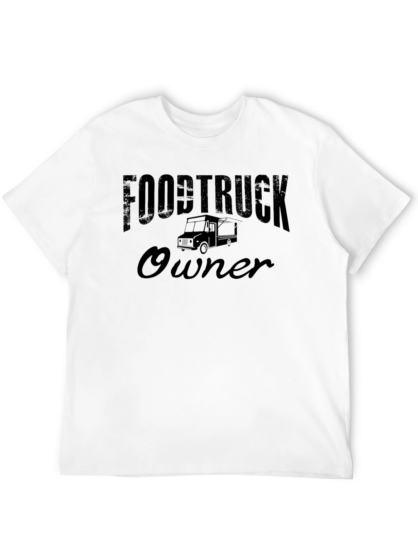 Food Truck Owner Graphic Tee - Black