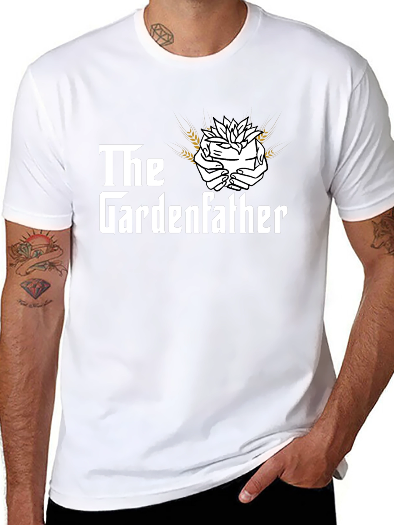 The Gardenfather T-Shirt - Gardening Lover Gift
