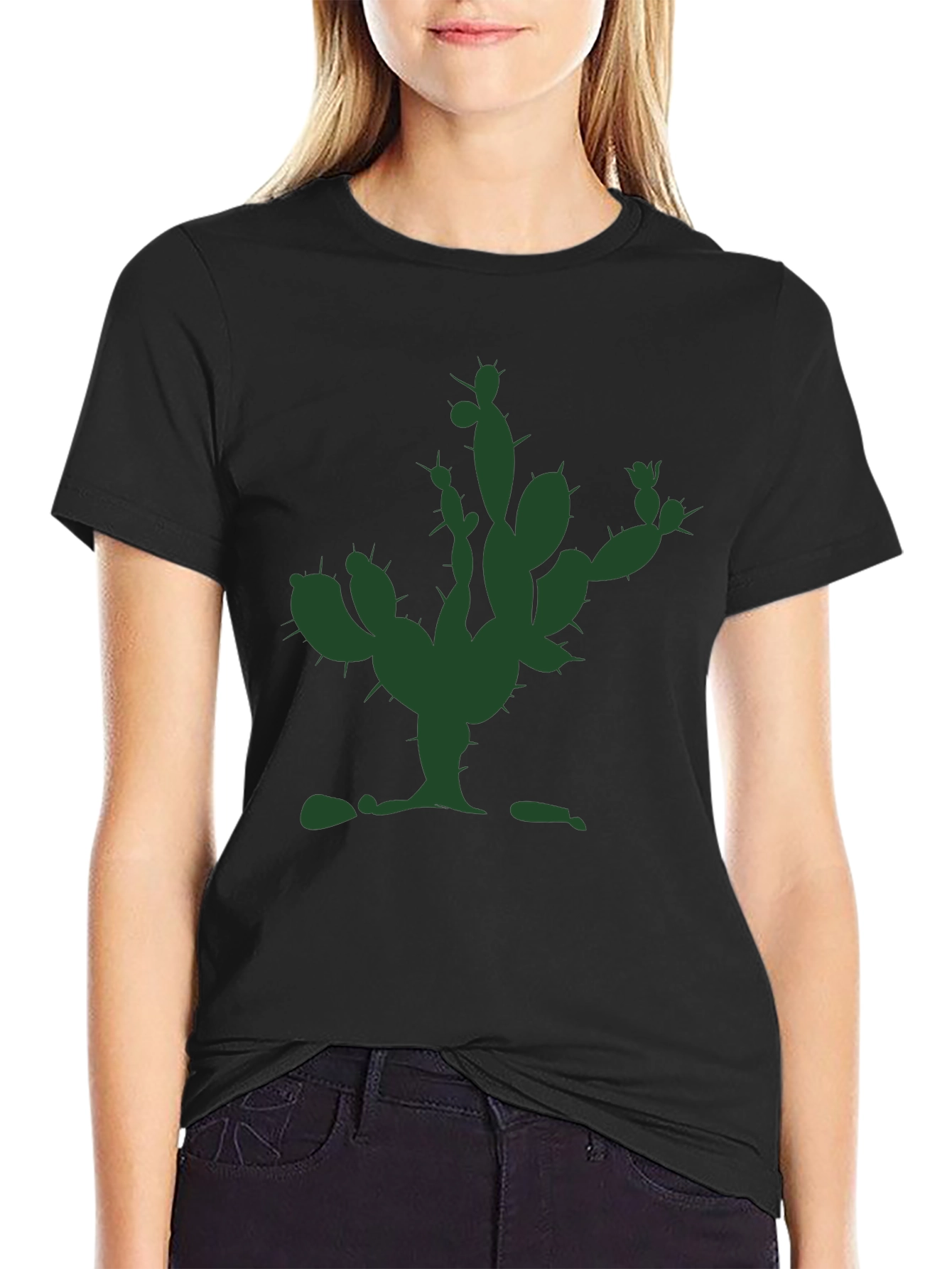 Cactus Graphic Tee - Modern Unisex T-Shirt