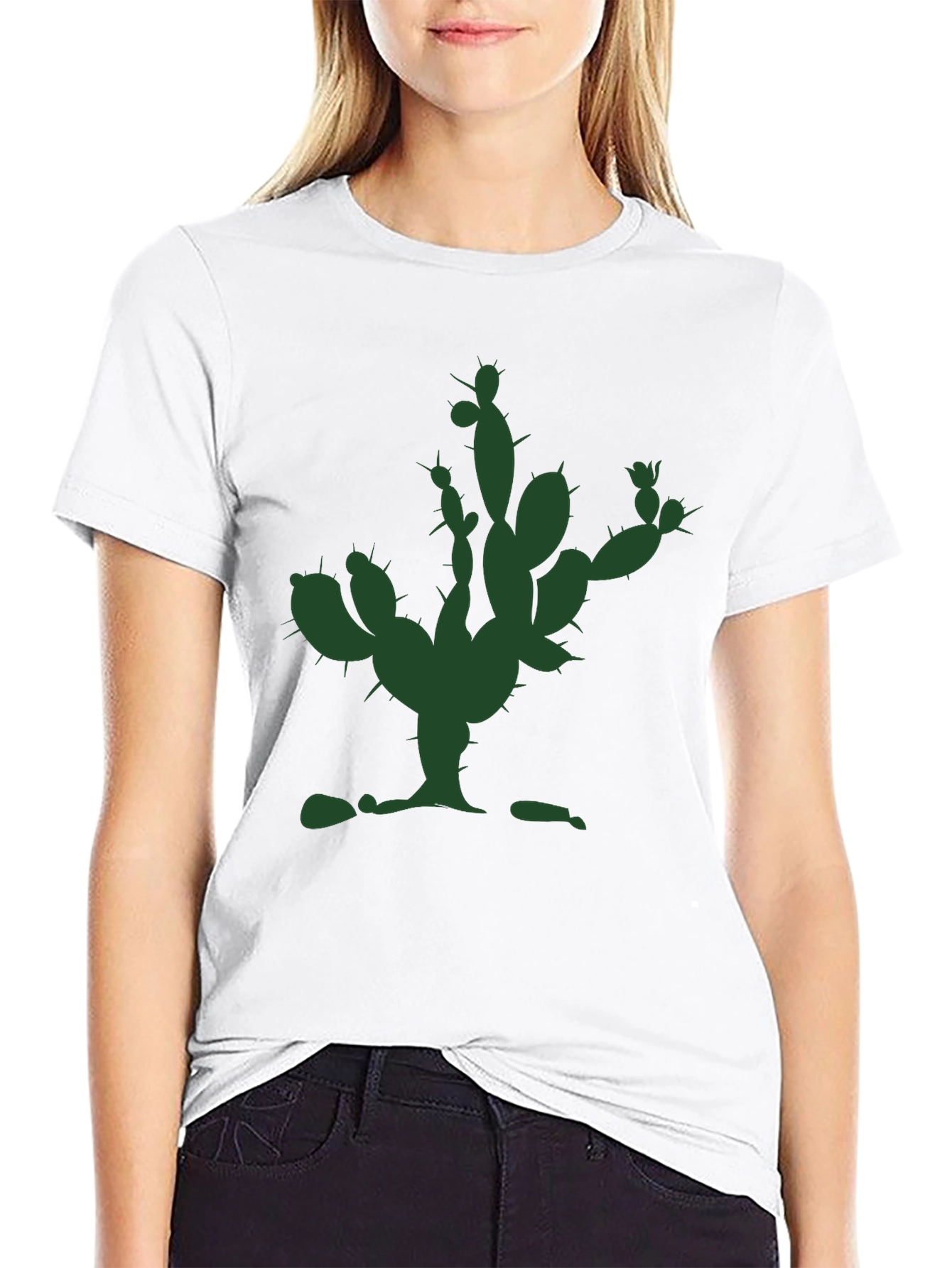 Cactus Graphic Tee - Modern Unisex T-Shirt
