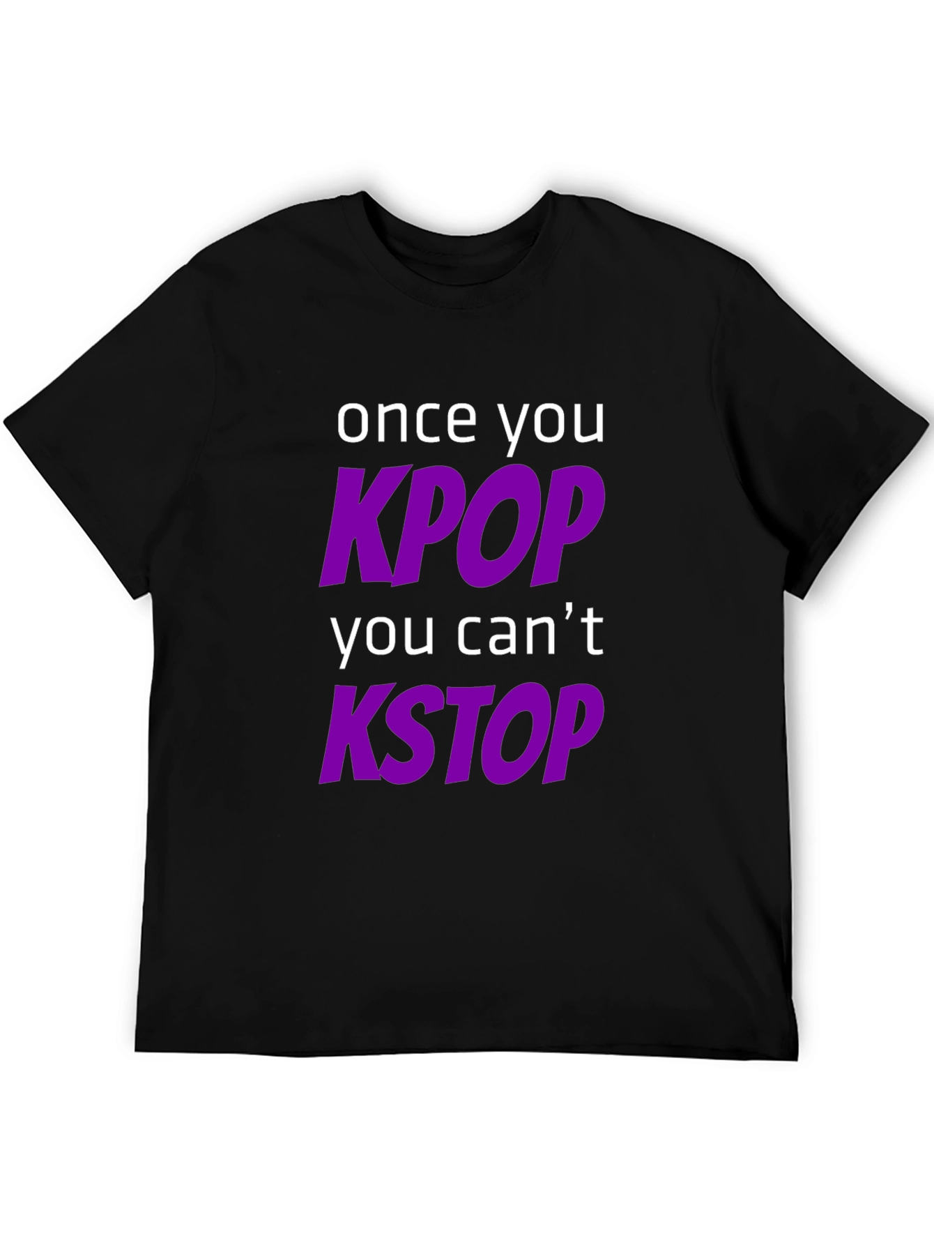 KPOP & KSTOP T-Shirt - Trendy Music Fan Apparel