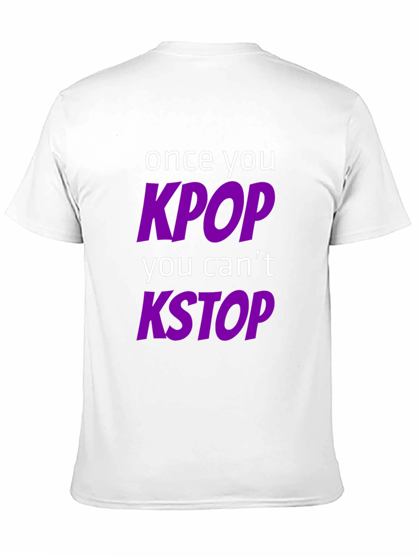 KPOP & KSTOP T-Shirt - Trendy Music Fan Apparel