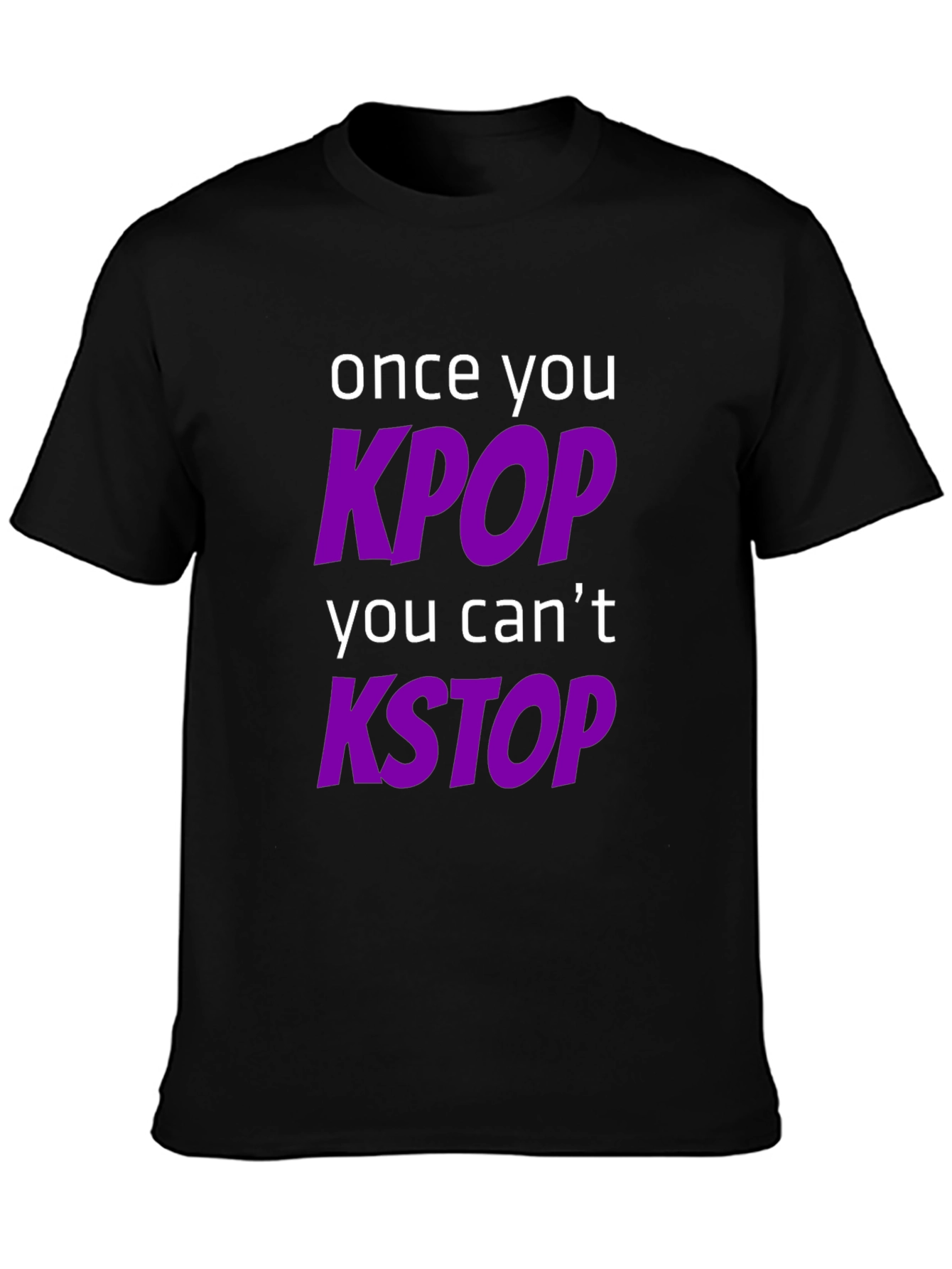 KPOP & KSTOP T-Shirt - Trendy Music Fan Apparel