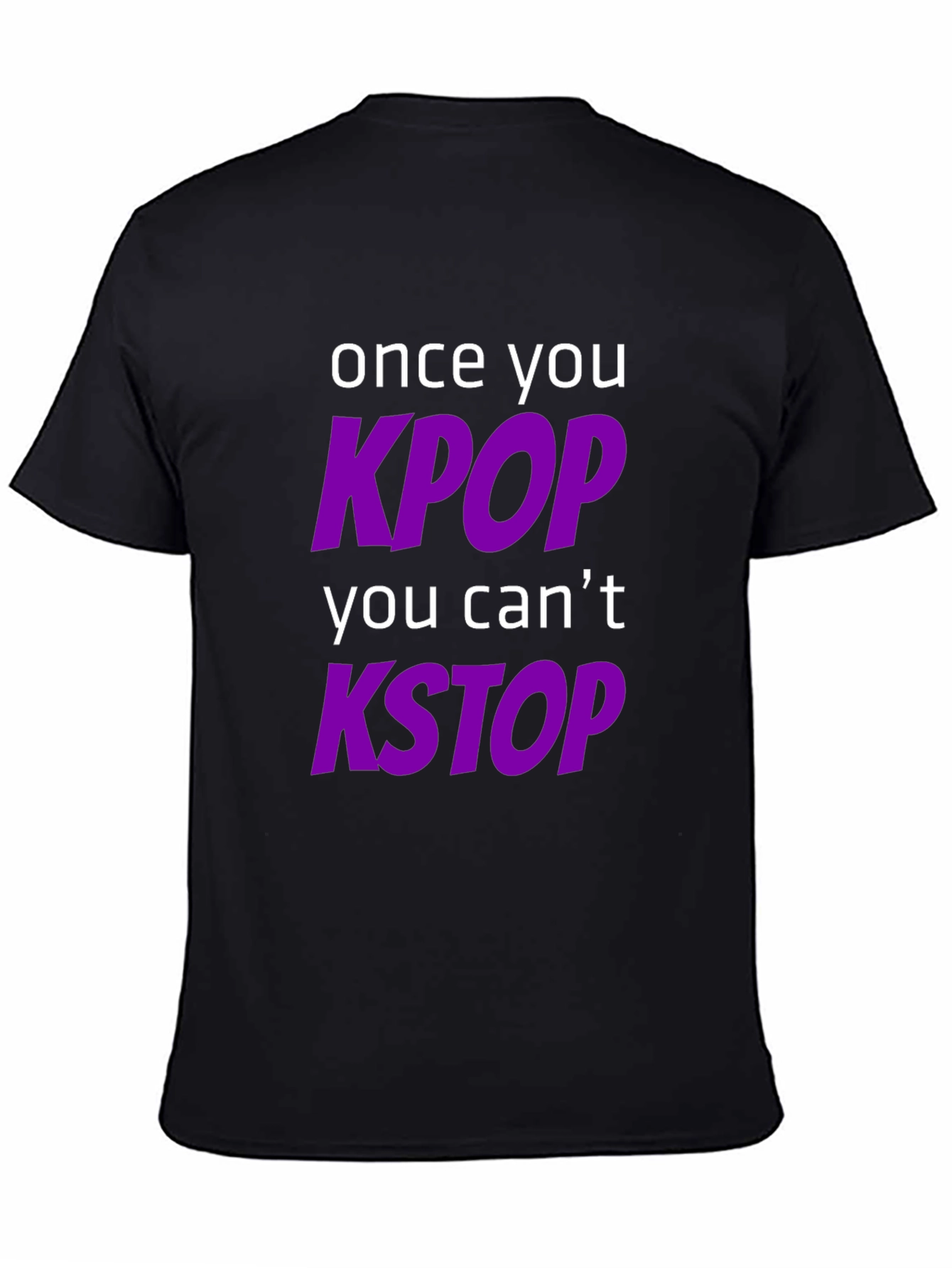 KPOP & KSTOP T-Shirt - Trendy Music Fan Apparel