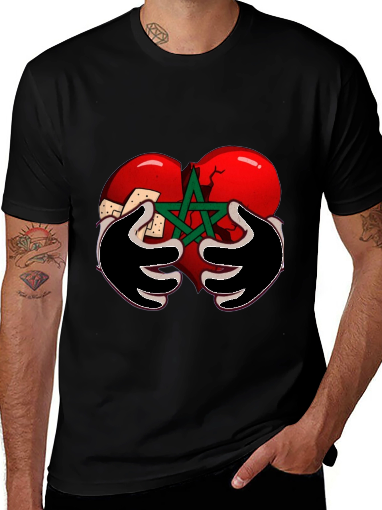 Mended Heart Graphic Tee
