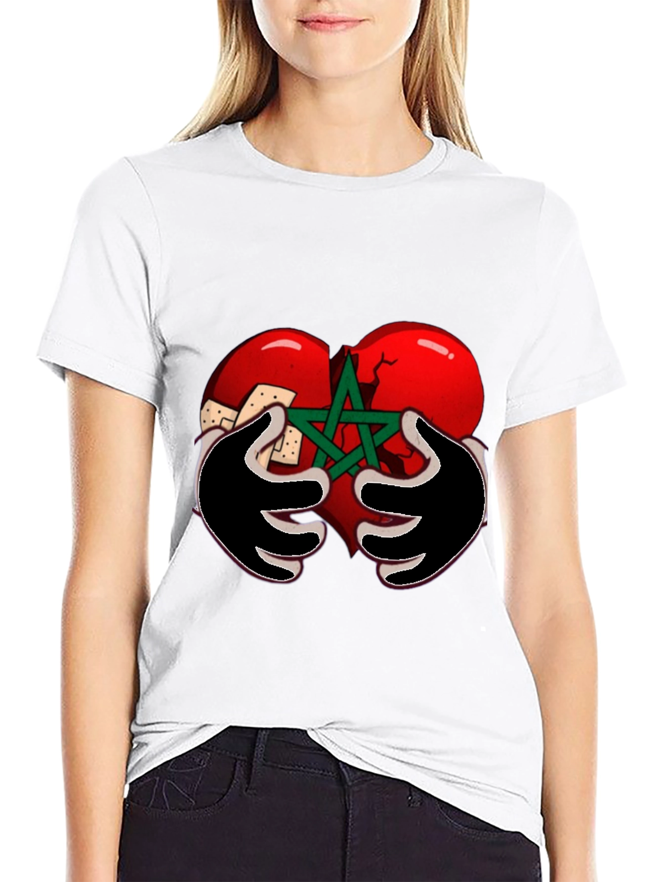 Mended Heart Graphic Tee