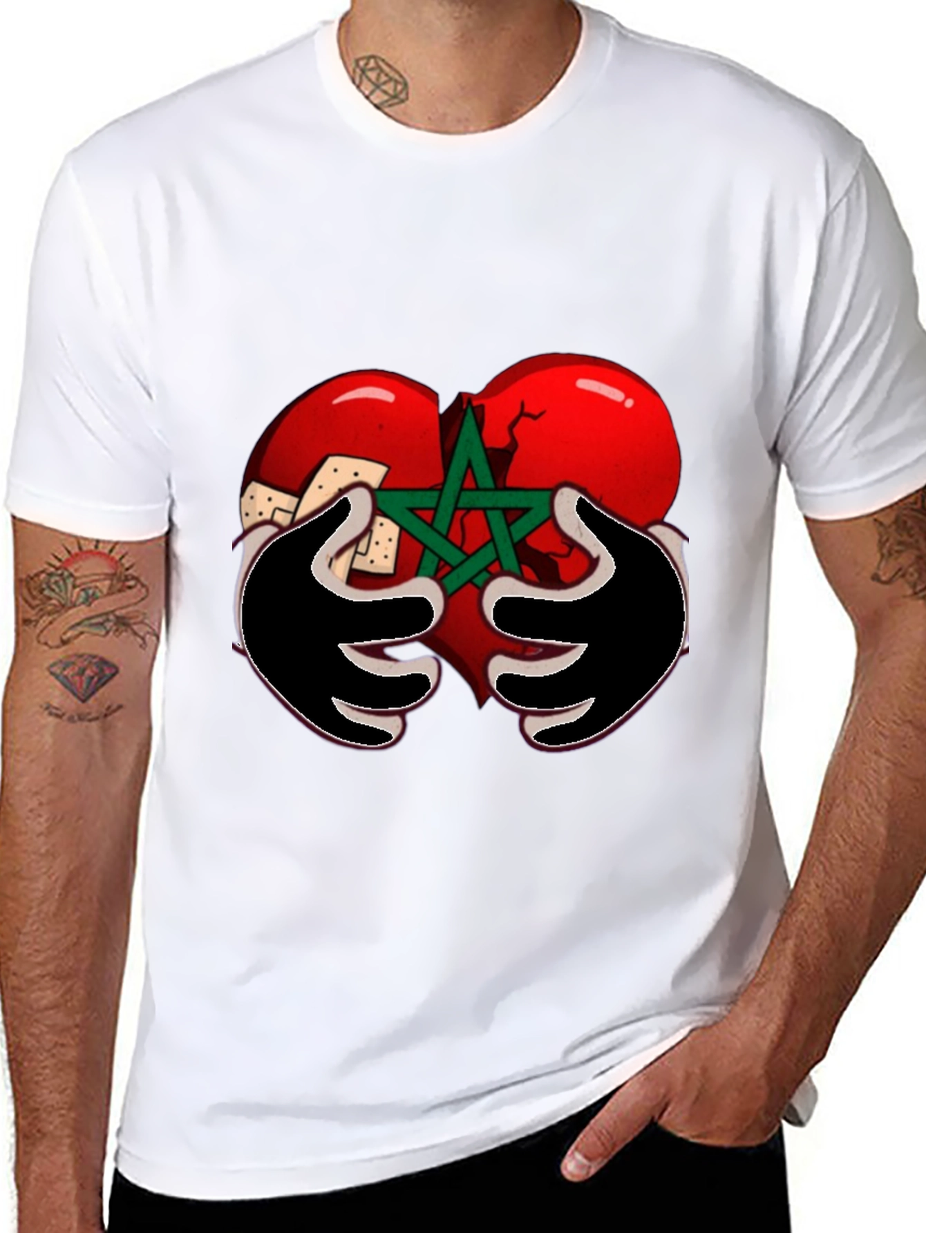 Mended Heart Graphic Tee