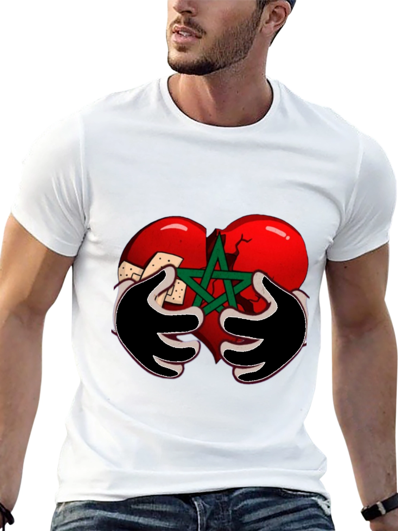 Mended Heart Graphic Tee