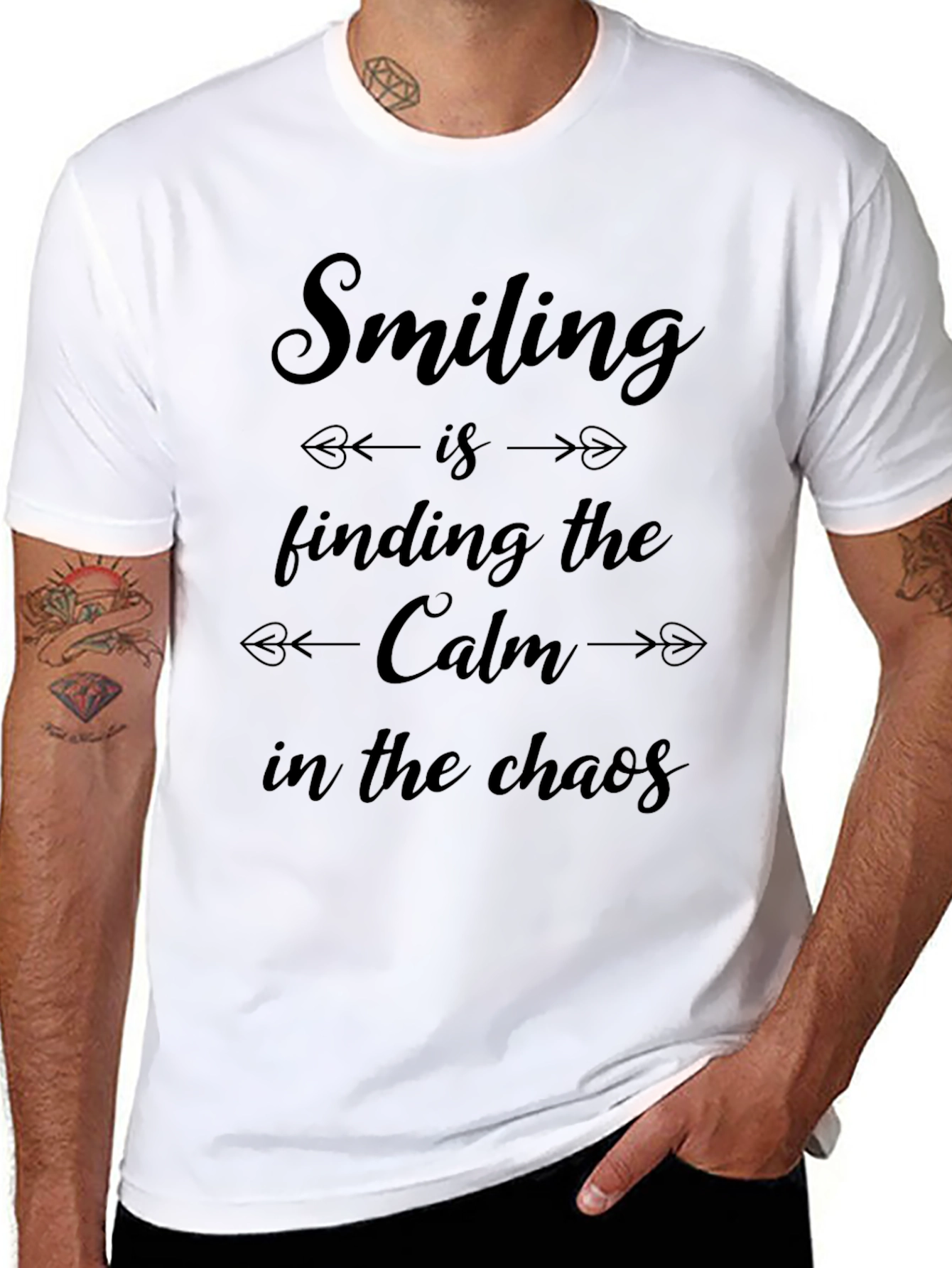 Smiling is Finding Calm T-Shirt