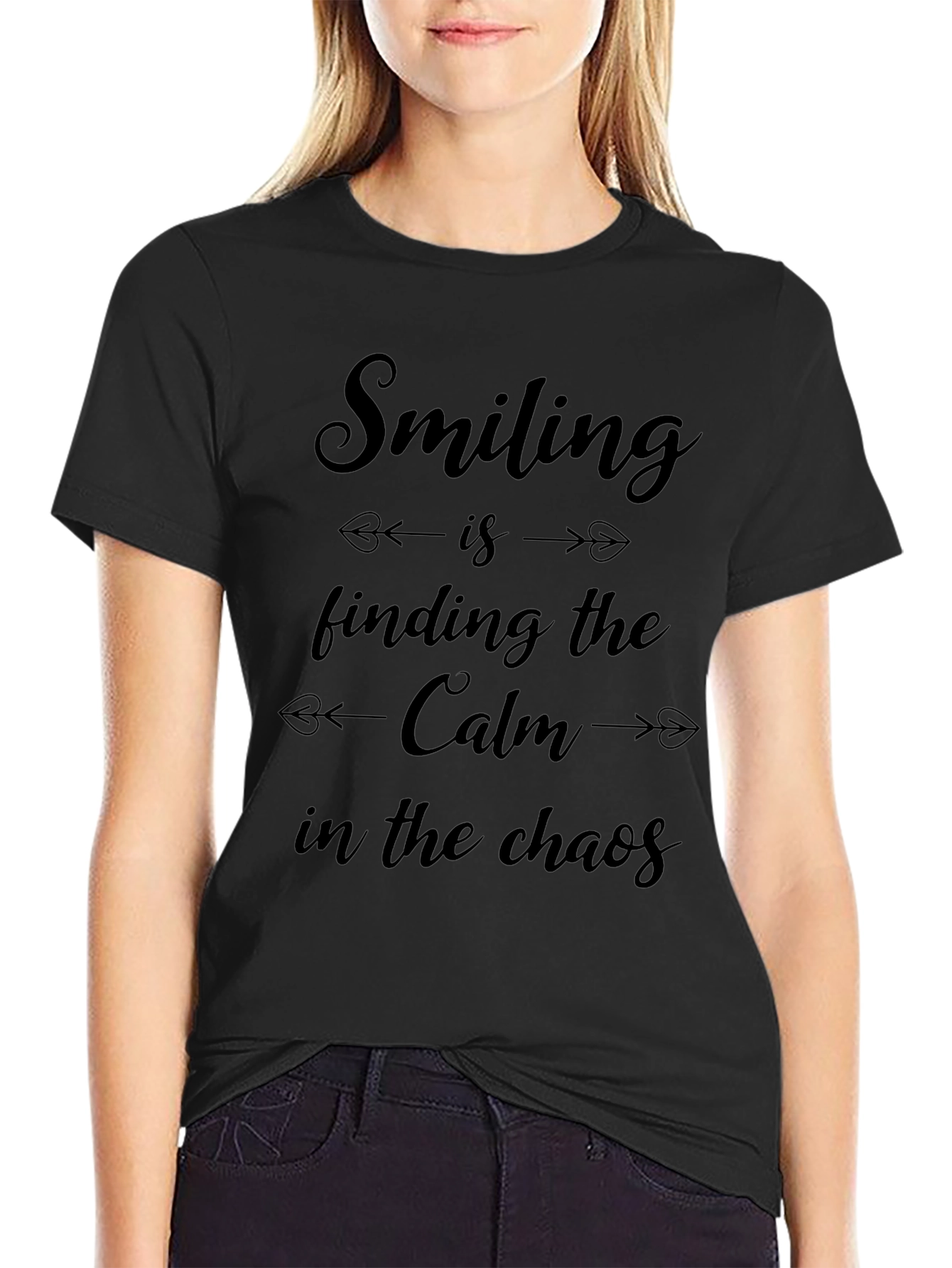 Smiling is Finding Calm T-Shirt