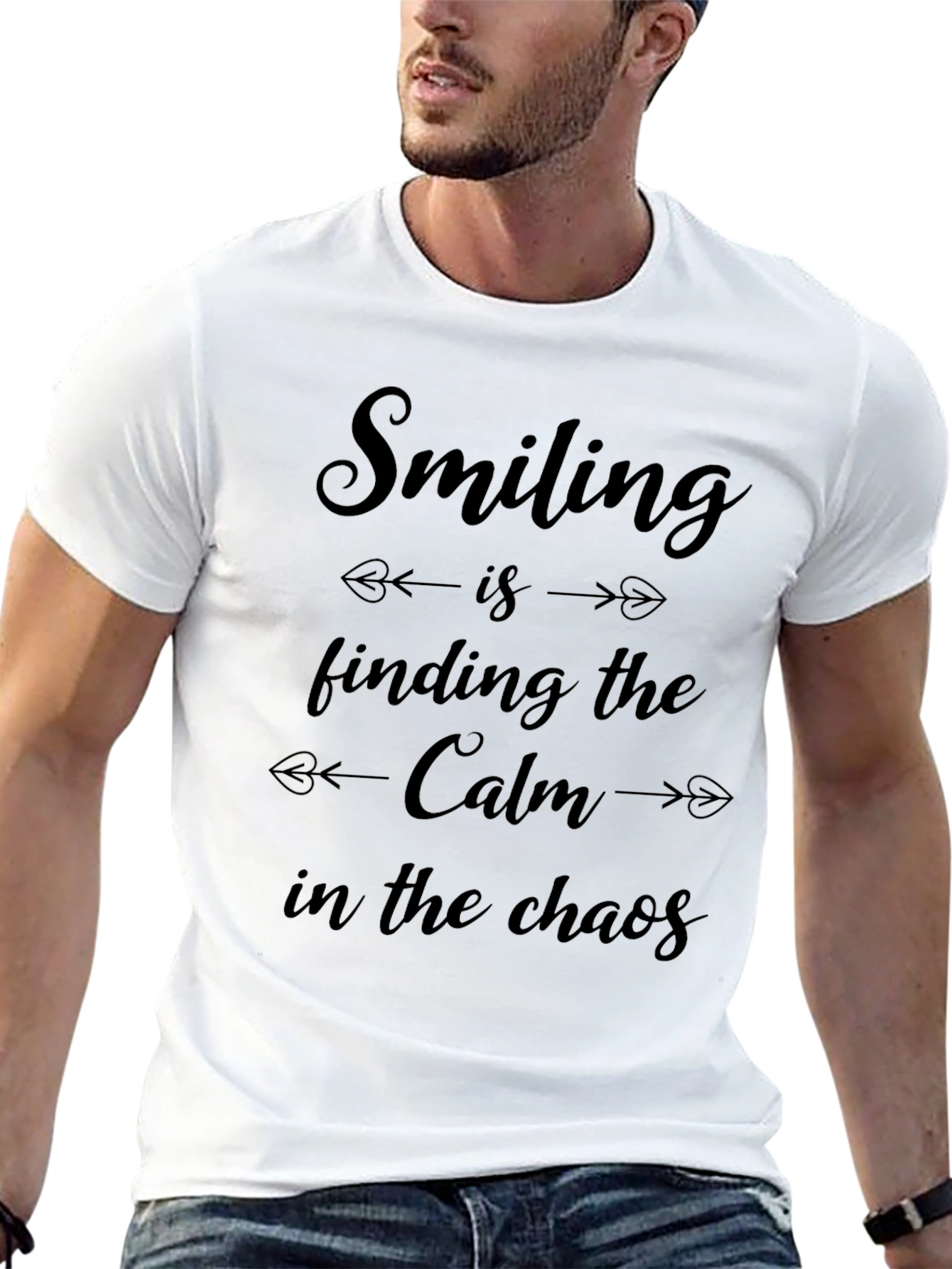 Smiling is Finding Calm T-Shirt