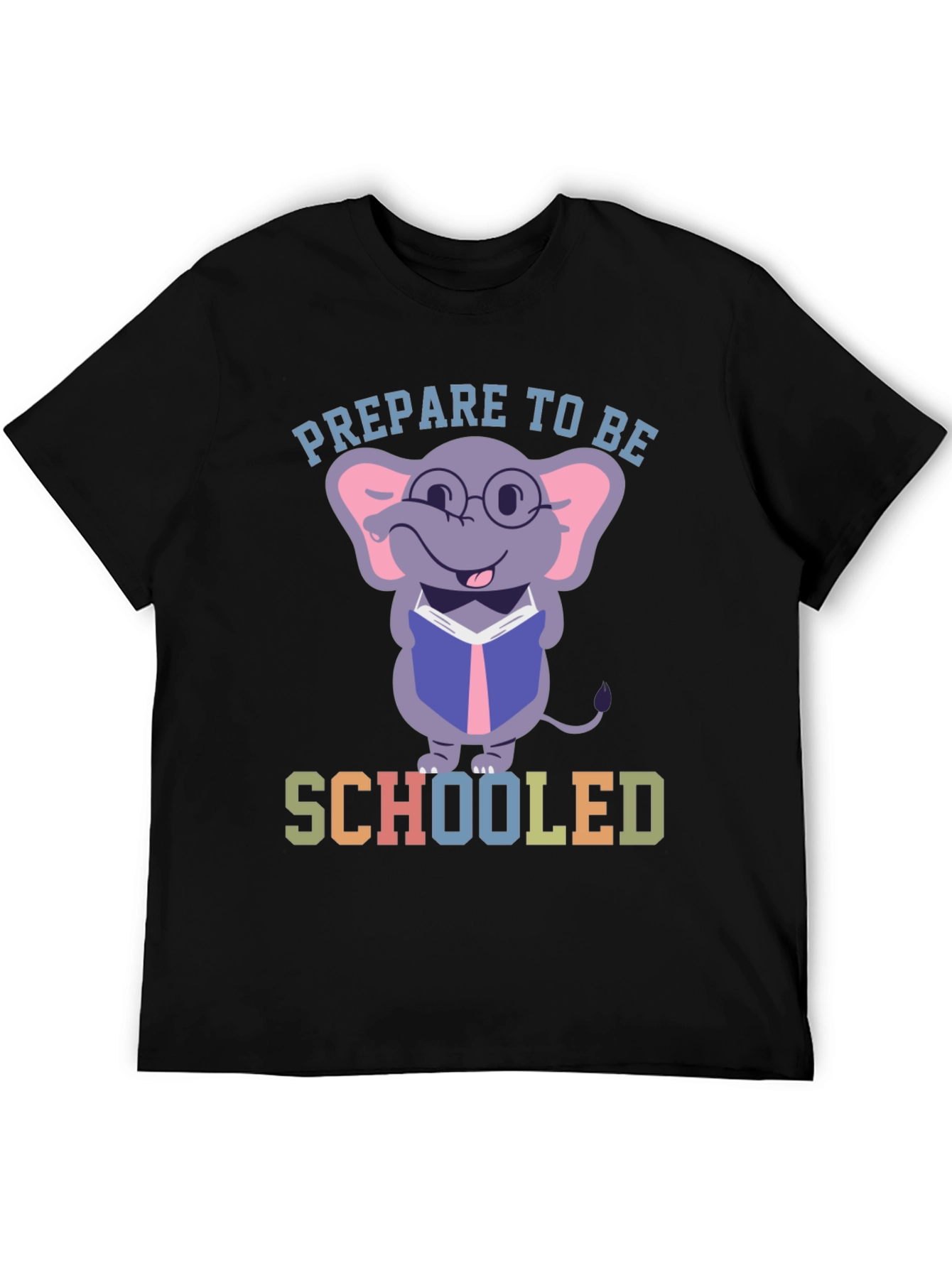 Schooled Elephant T-Shirt - Back to School