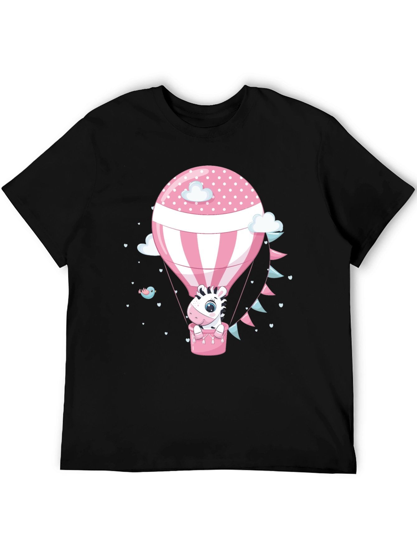 Zebra in Balloon Graphic Tee