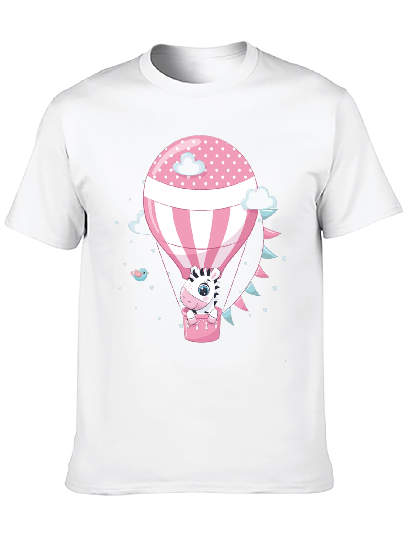 Zebra in Balloon Graphic Tee