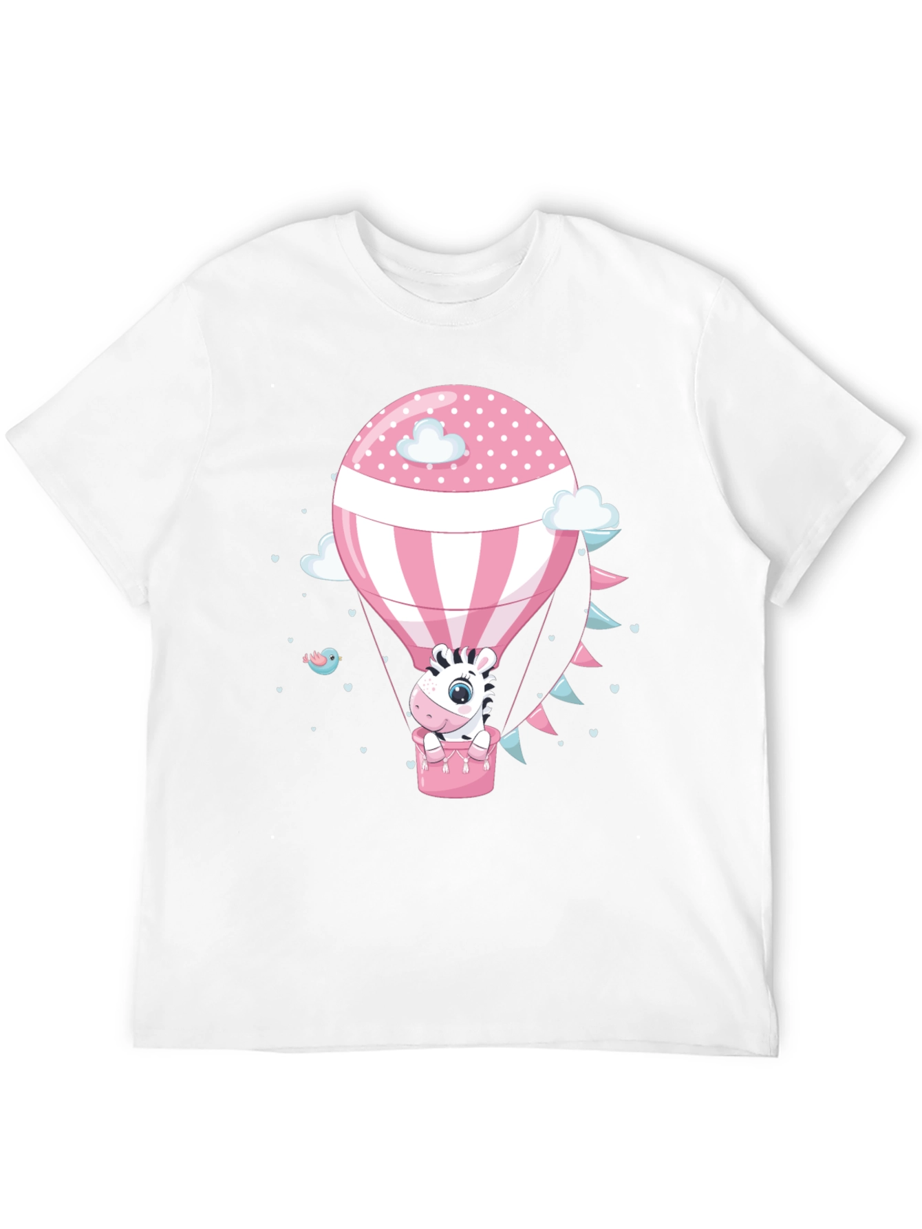 Zebra in Balloon Graphic Tee