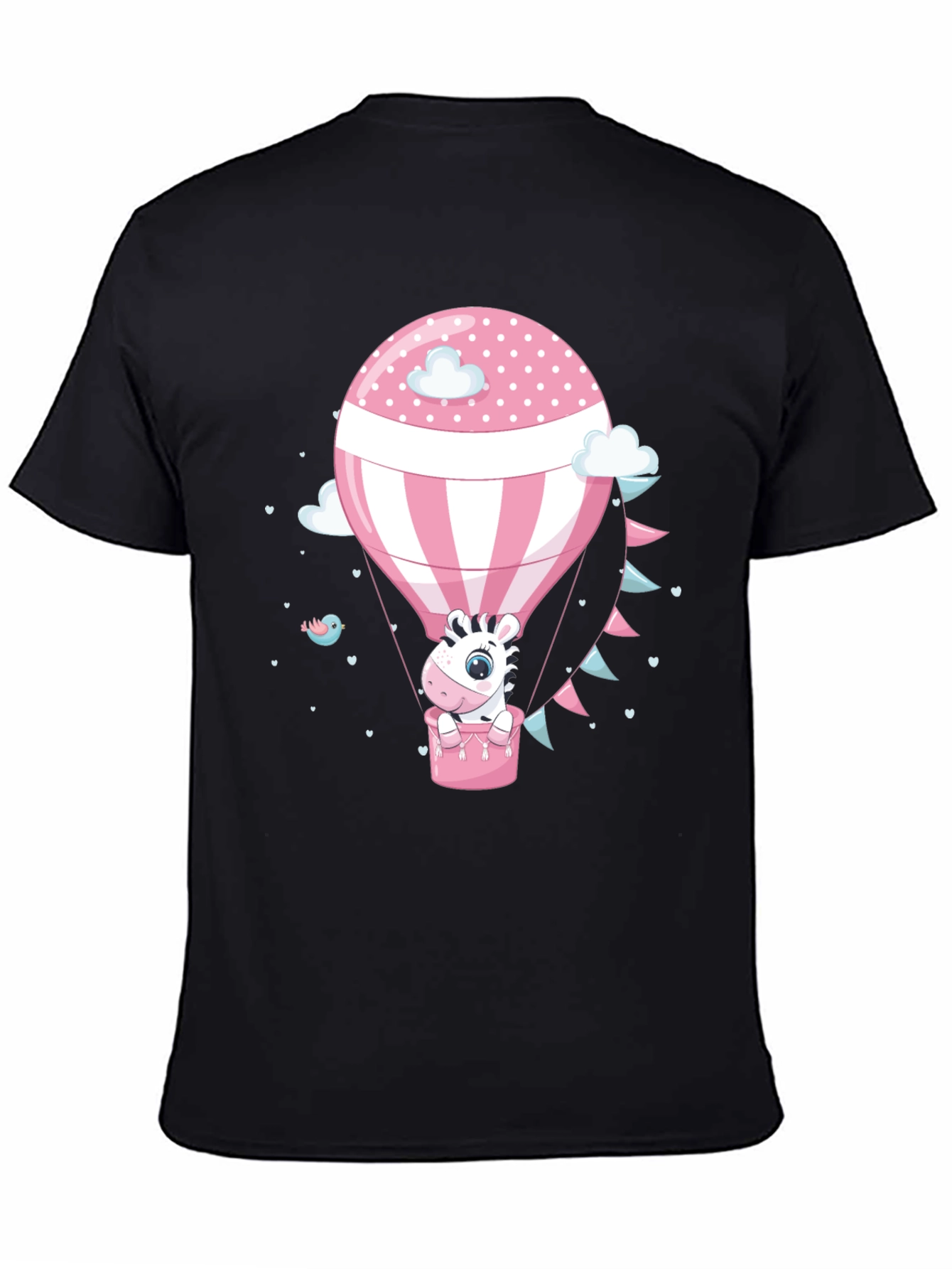 Zebra in Balloon Graphic Tee