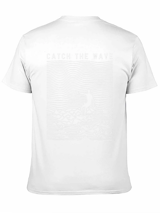 Catch the Wave Graphic Tee - Black