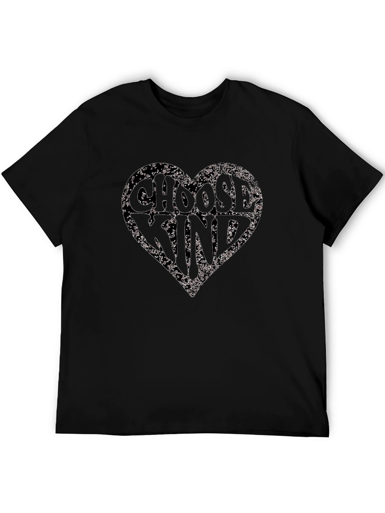 Choose Kind Heart Graphic T-Shirt
