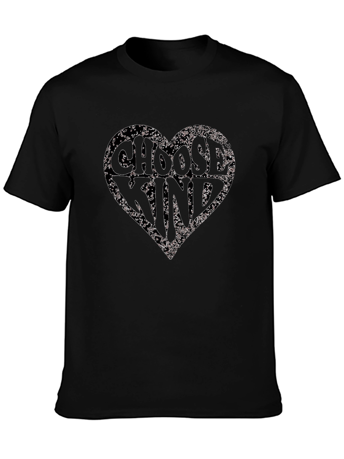 Choose Kind Heart Graphic T-Shirt