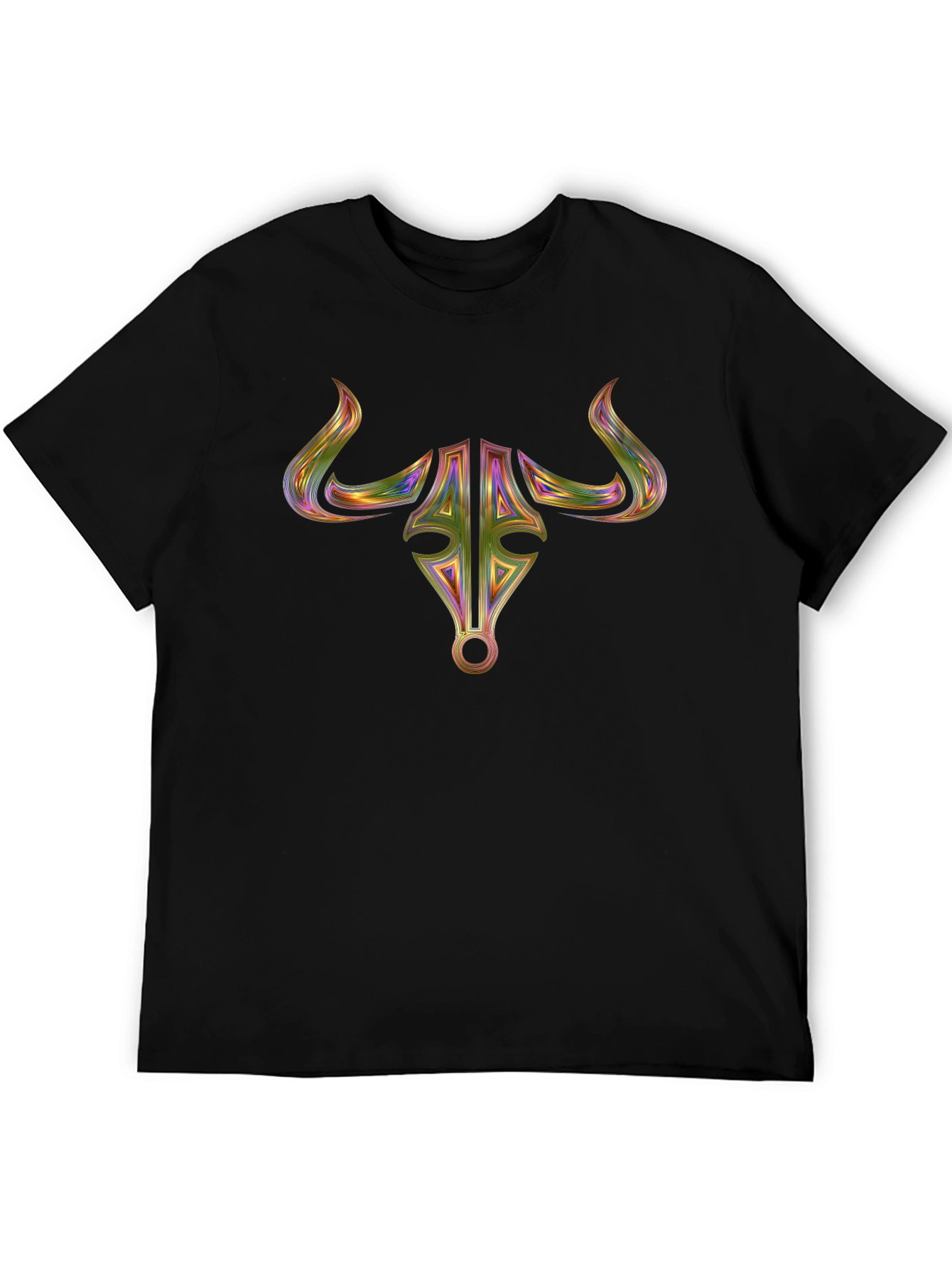 Abstract Bull T-Shirt - Modern Graphic Tee