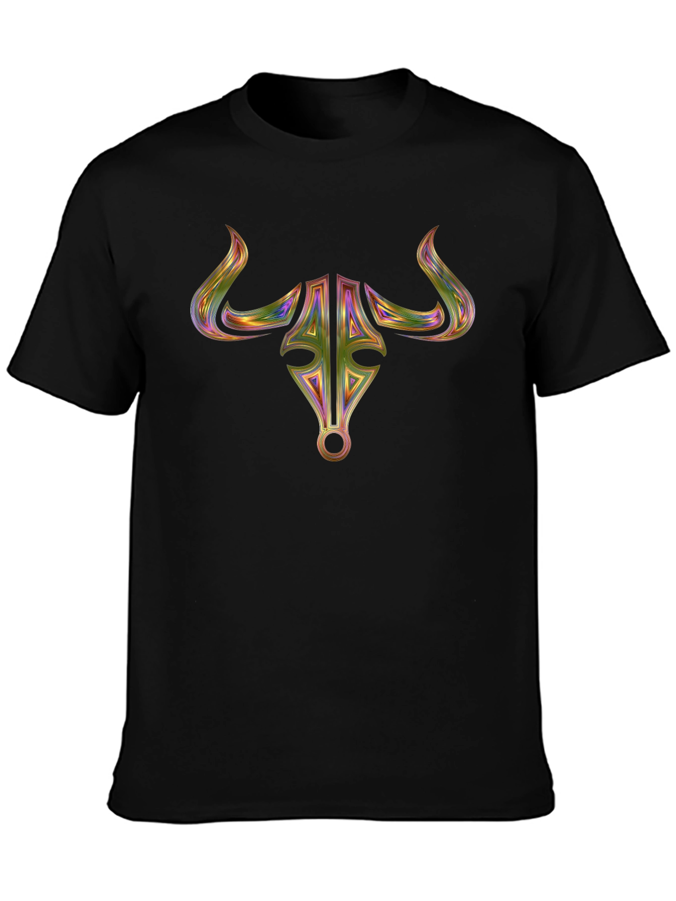 Abstract Bull T-Shirt - Modern Graphic Tee