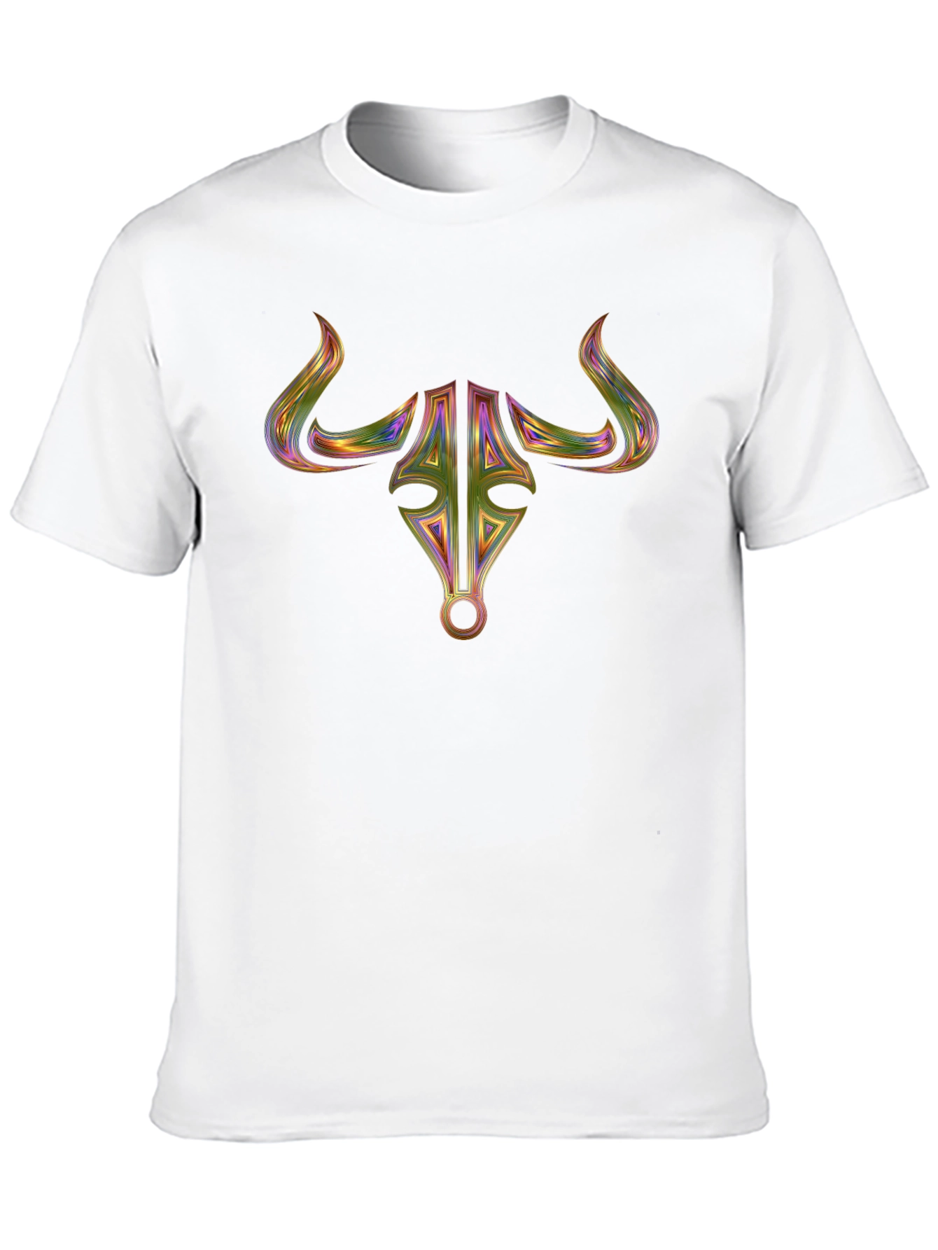 Abstract Bull T-Shirt - Modern Graphic Tee