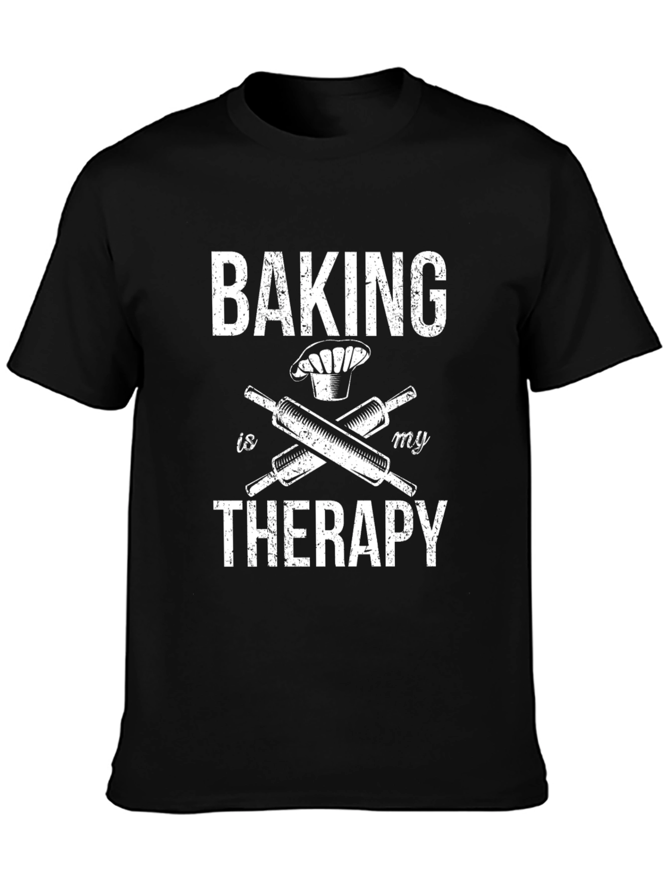 Baking is My Therapy Graphic T-Shirt